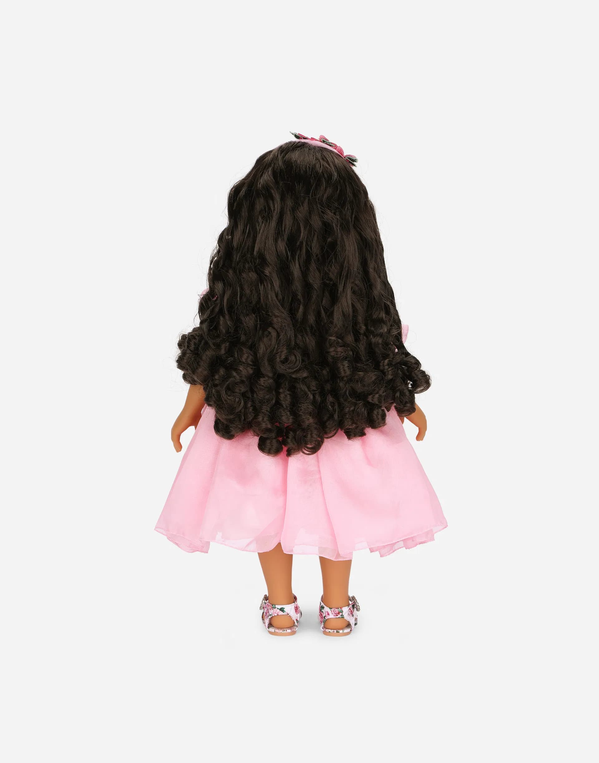 Dolce&Gabbana Kids Doll with Chiffon Dress - 3