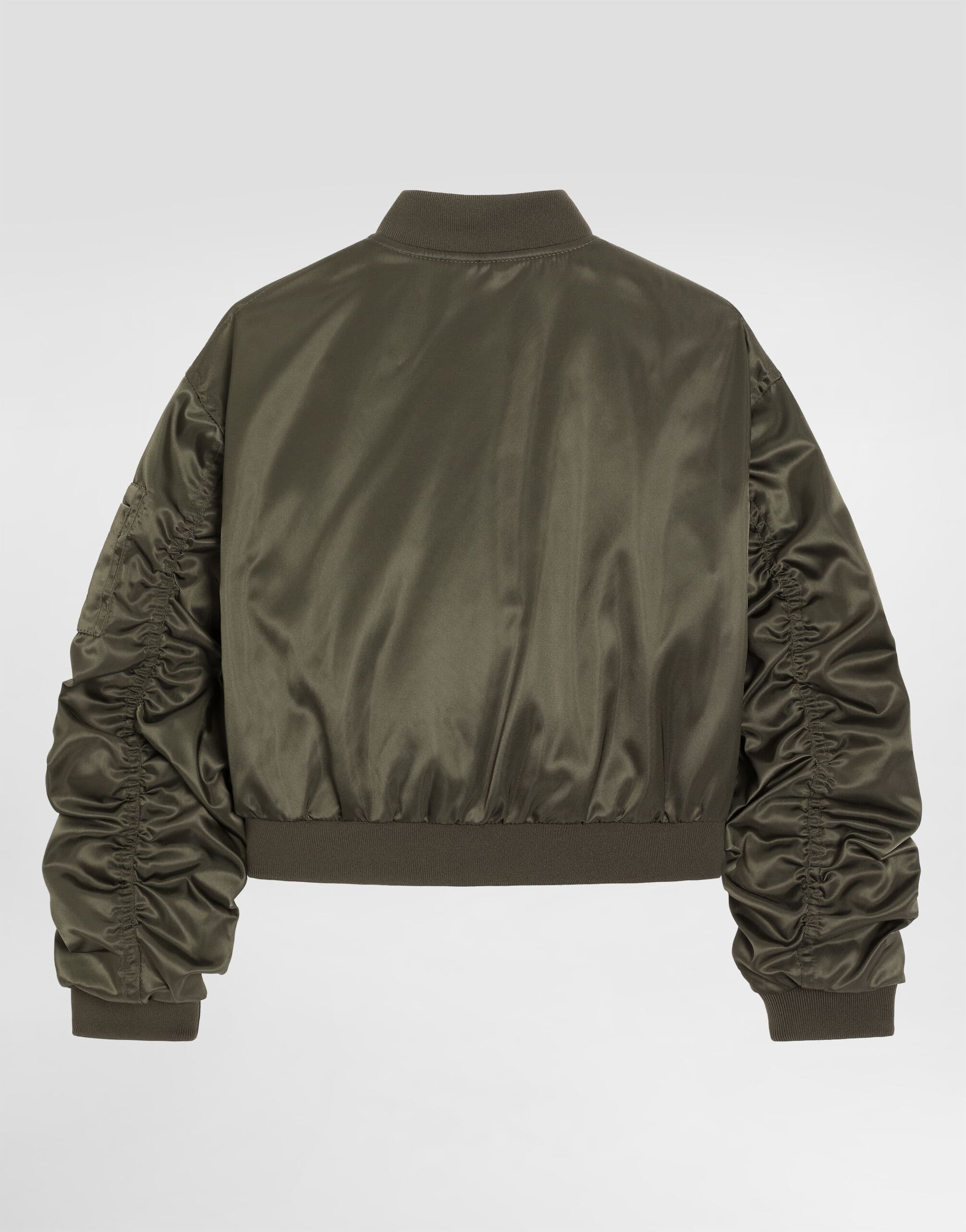 Dolce & Gabbana Kids Nylon Canvas Bomber Jacket - 2