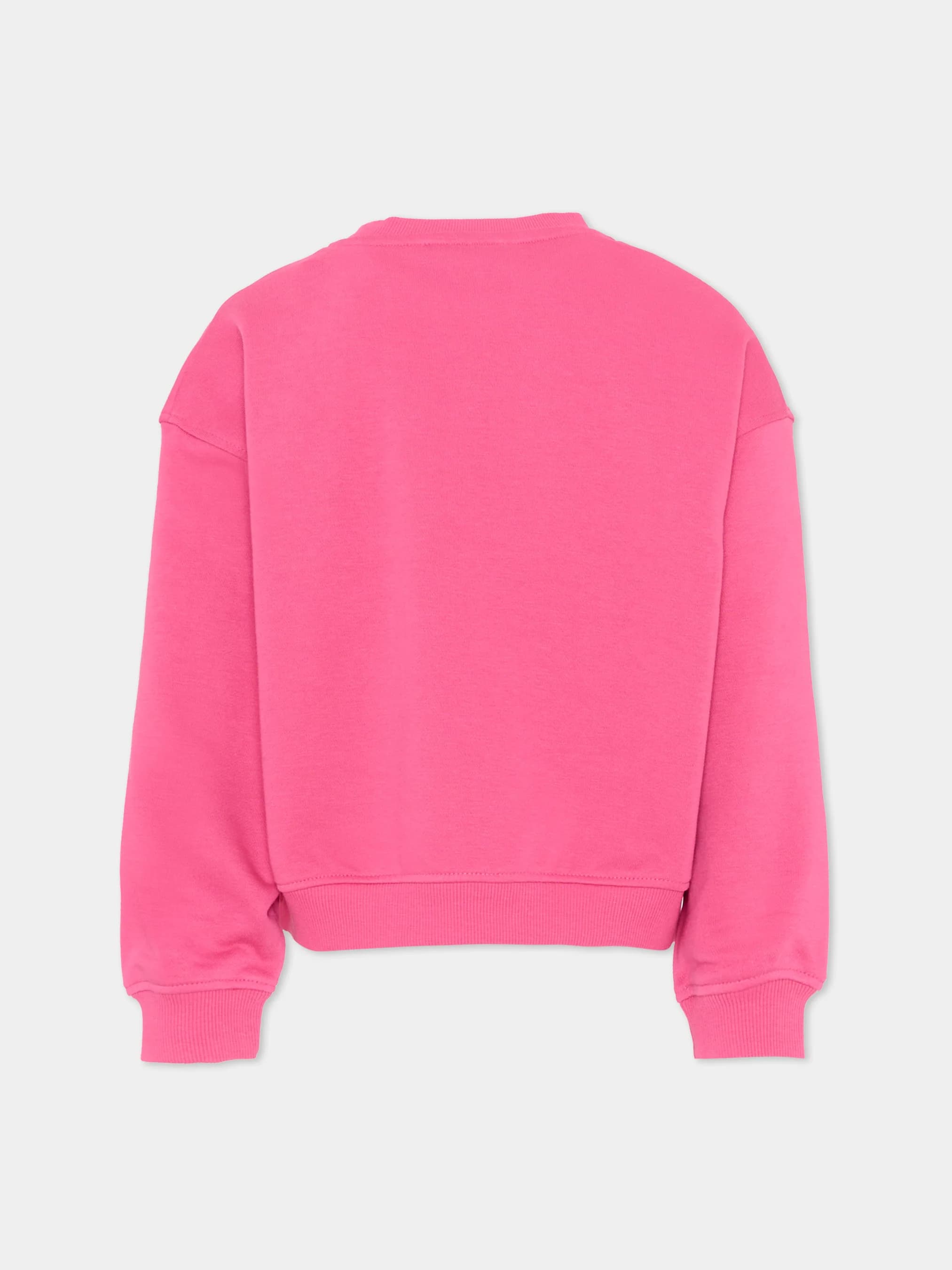 John Richmond Junior Girls Sweatshirt Polia with Contrasting Logo  - 2