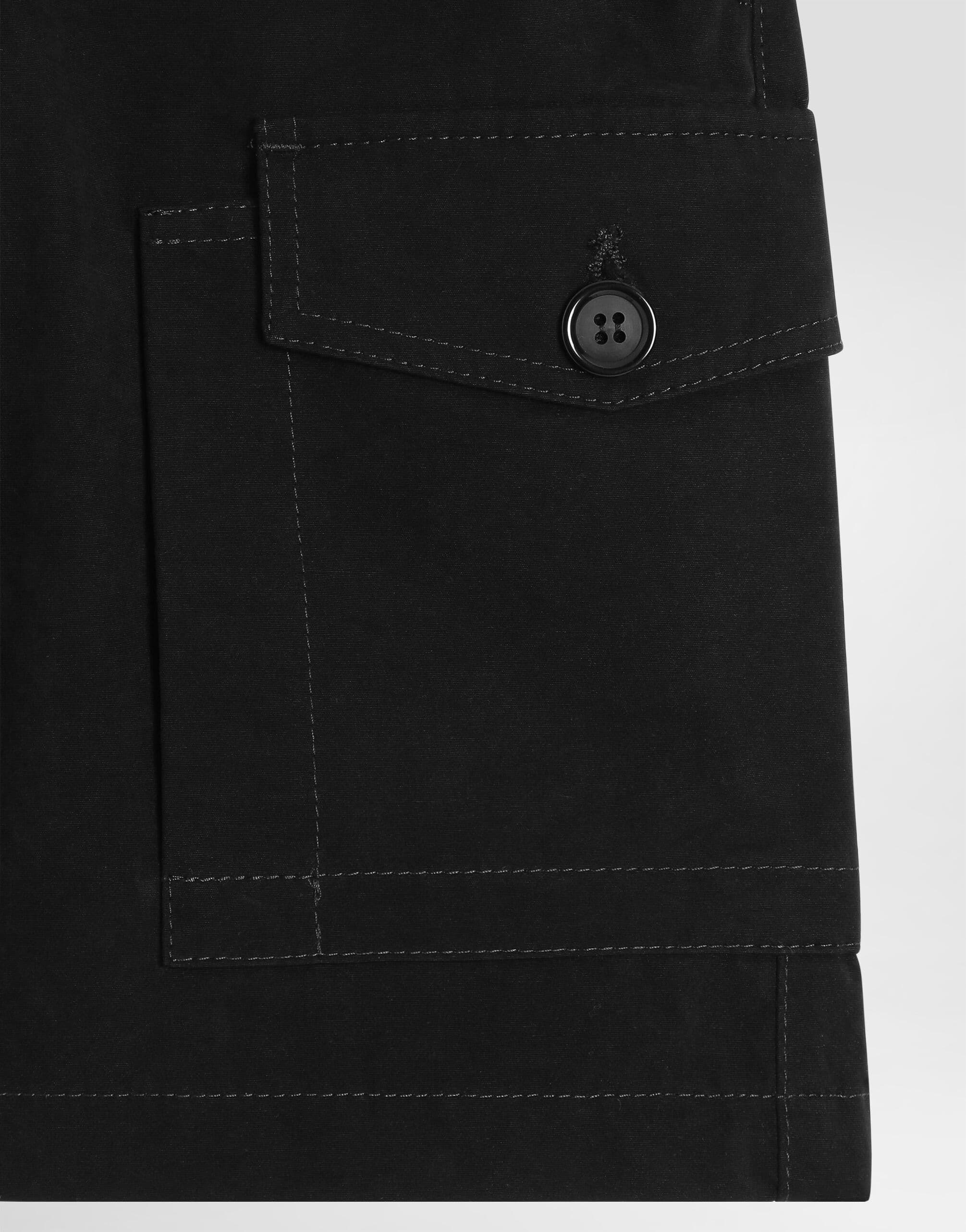 Dolce & Gabbana Kids Gabardine Black Bermuda Shorts - 4