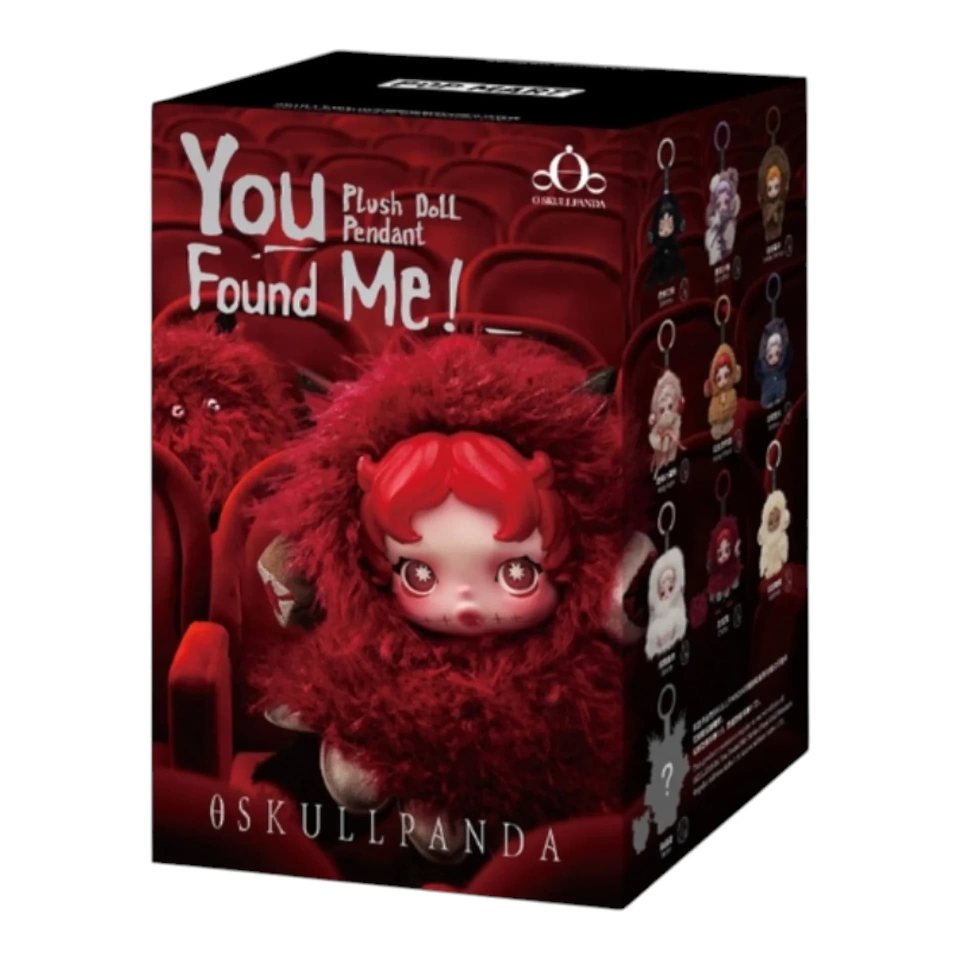 POP MART SKULLPANDA You Found Me Series Plush Doll Pendant – Blind Box Keychain - 2