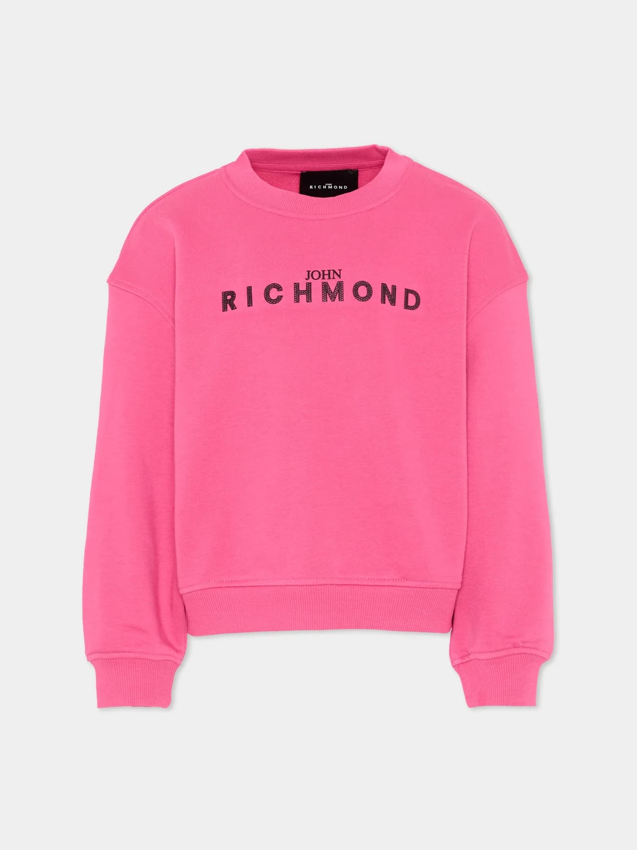 John Richmond Junior Girls Sweatshirt Polia with Contrasting Logo  - 1