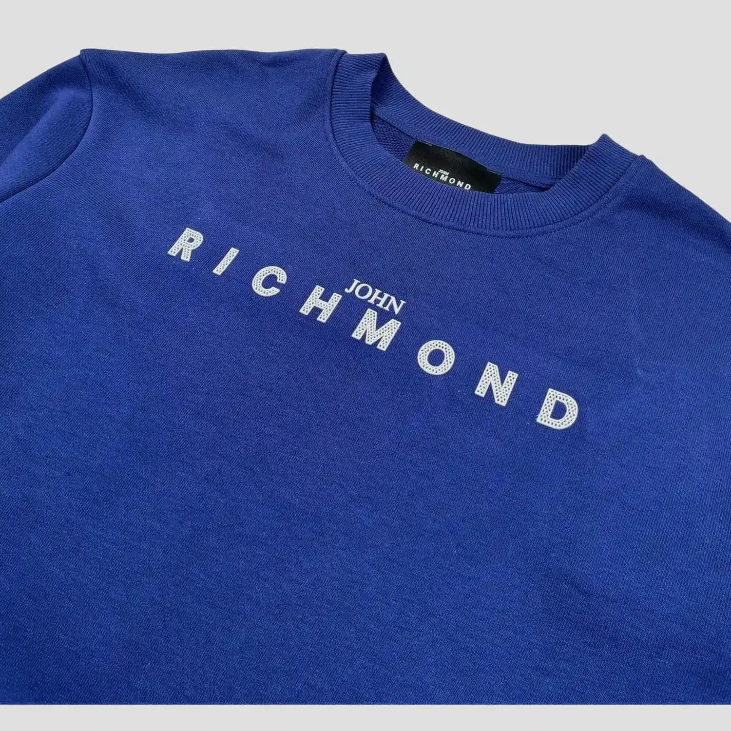John Richmond Junior Crew-Neck Sweatshirt Oriza with Glitter JOHN RICHMOND Logo - 3