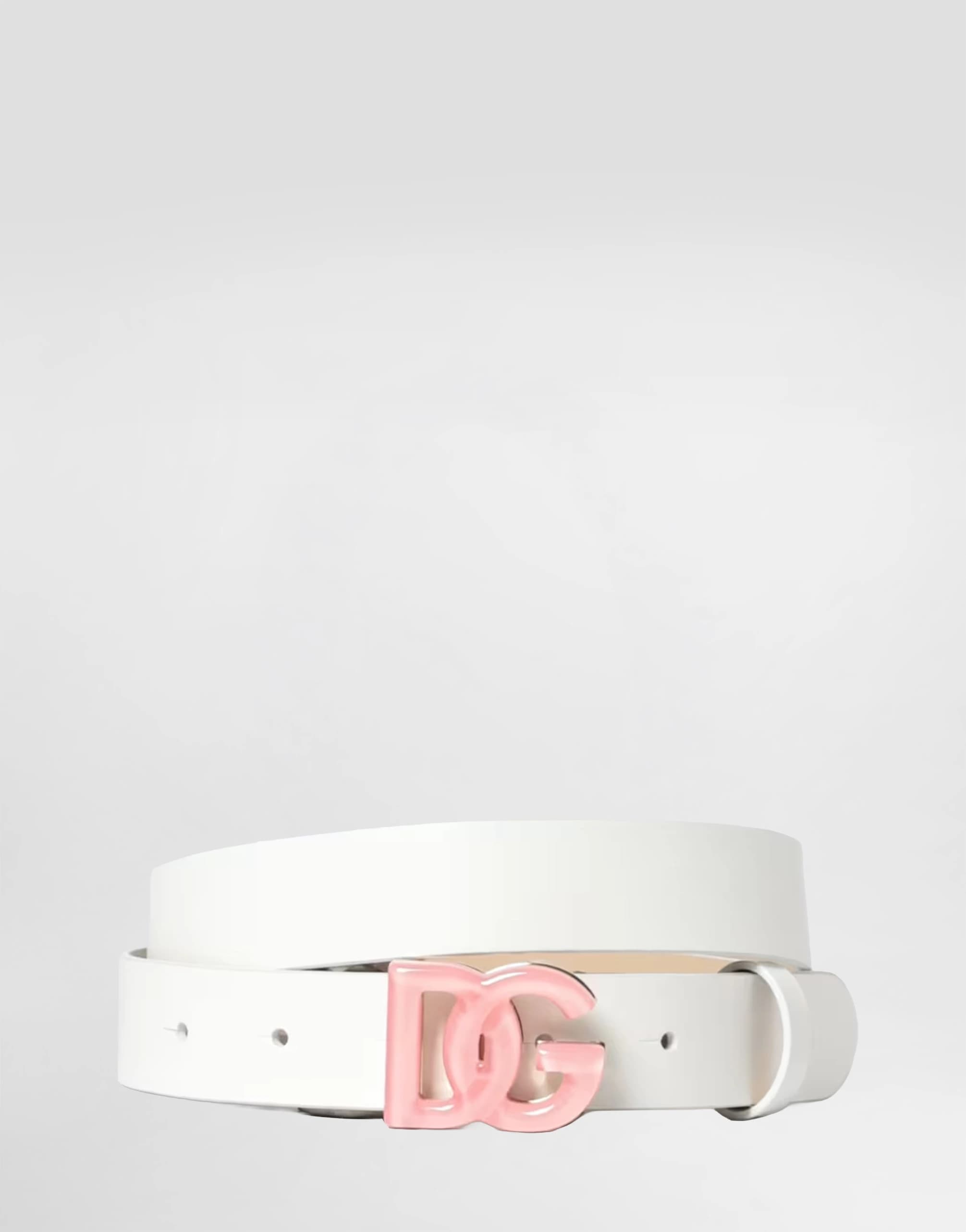 Dolce & Gabbana Kids Patent Leather Logo Belt - 3