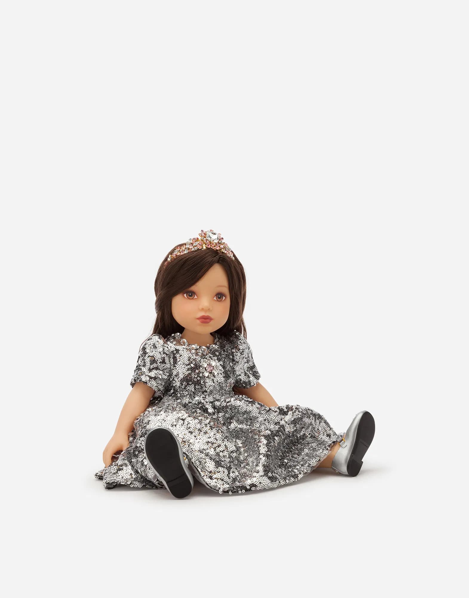 Dolce&Gabbana Kids Doll with Sequined Dress - 4