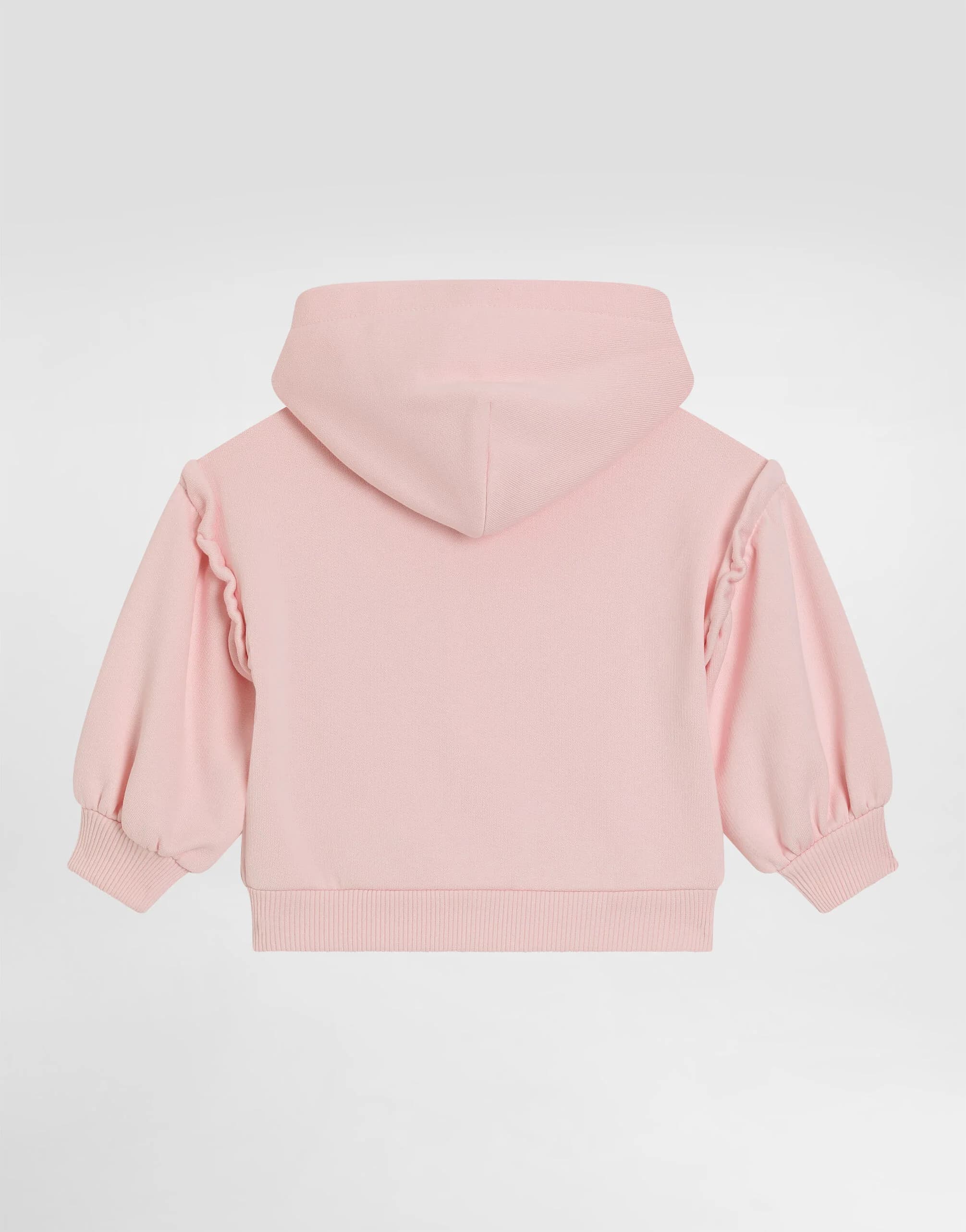 Dolce & Gabbana Kids Hooded Sweatshirt with Leopard Print and Bow - 2