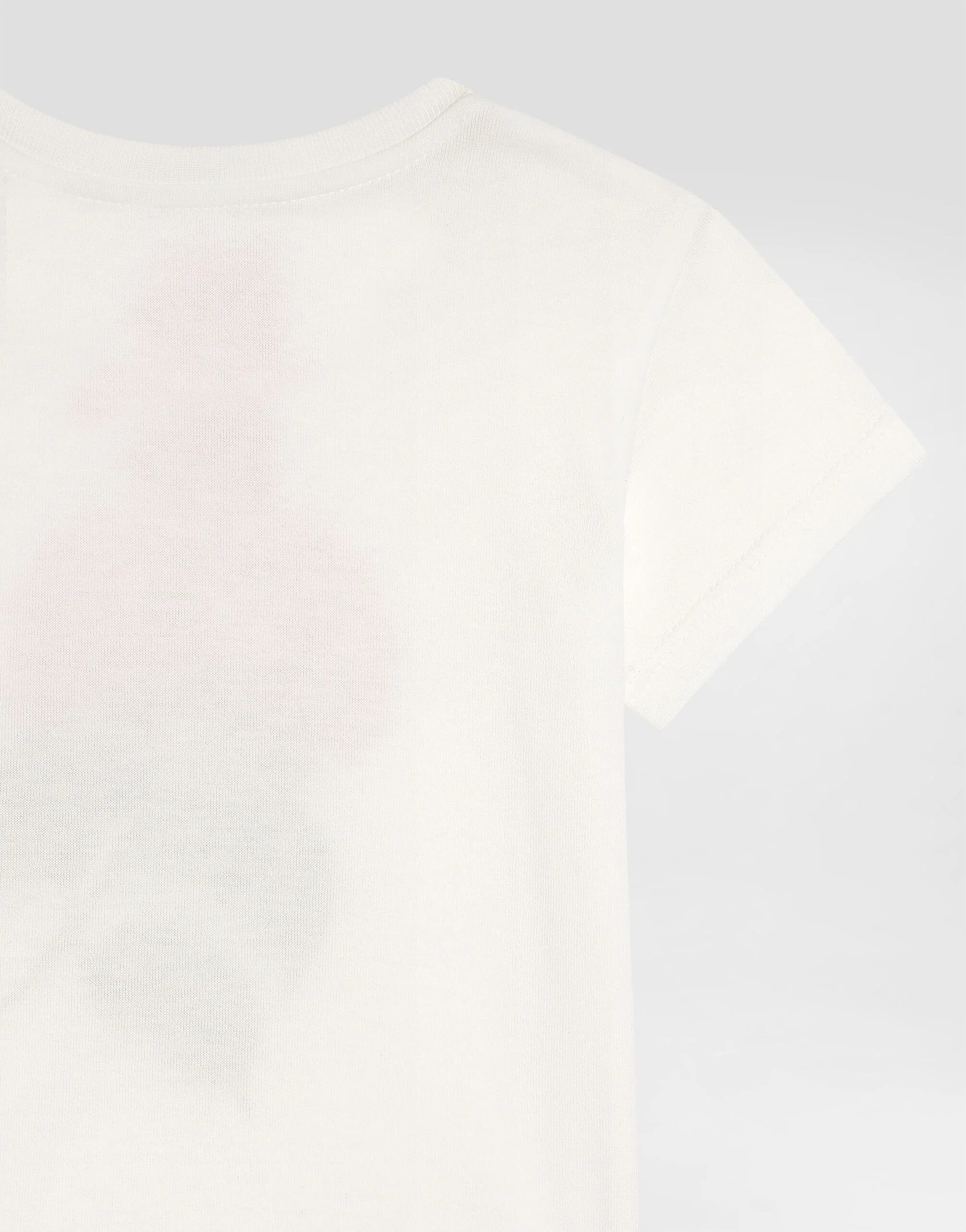 Dolce & Gabbana Kids' Jersey T-Shirt with Hydrangea Print - 4