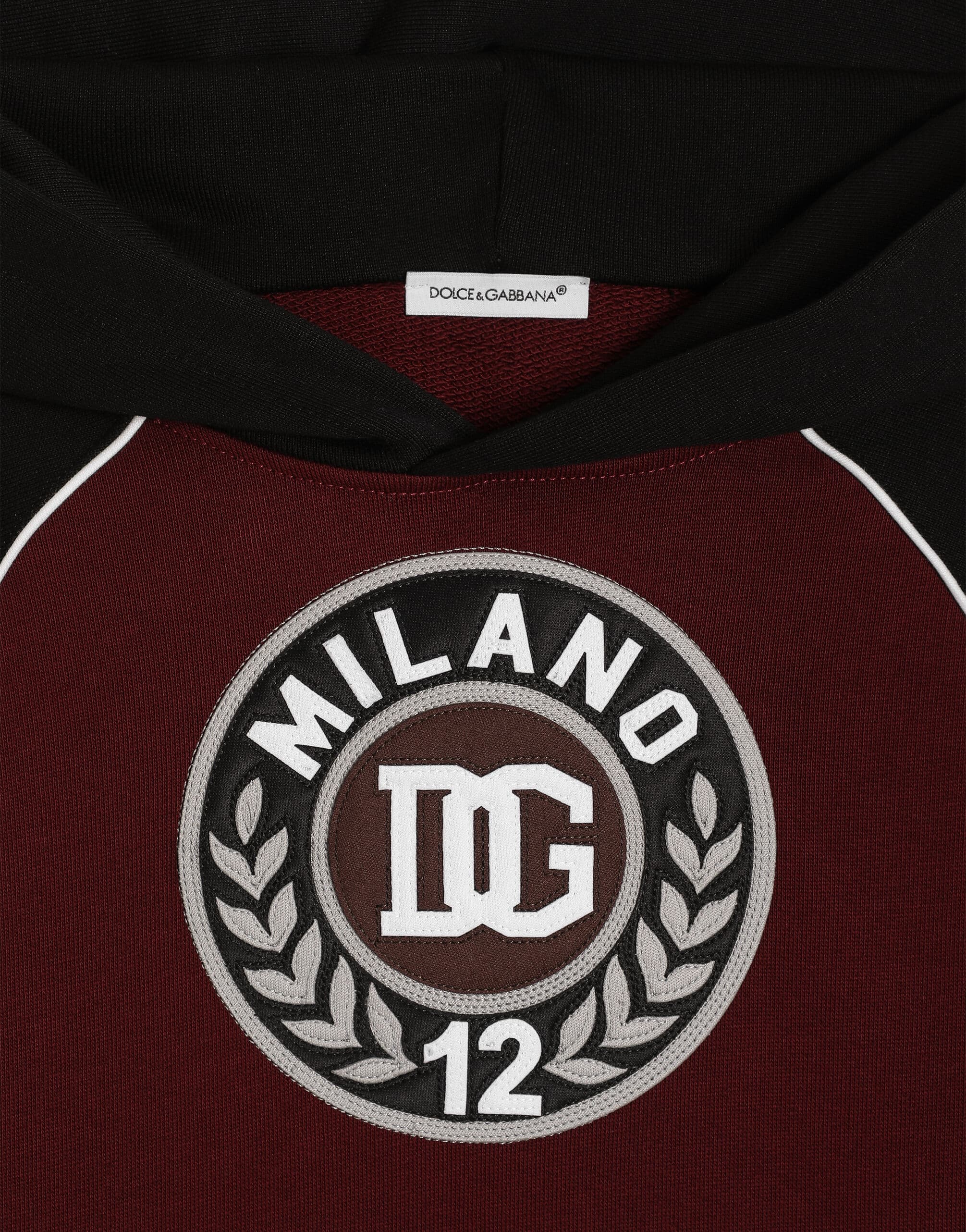 Dolce & Gabbana Kids Hooded Sweatshirt with Embroidery - 3