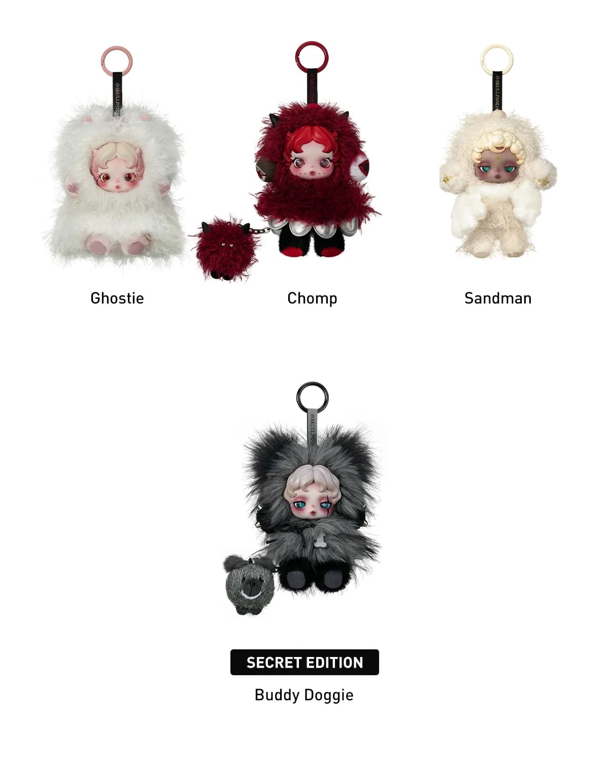POP MART SKULLPANDA You Found Me Series Plush Doll Pendant – Blind Box Keychain - 5