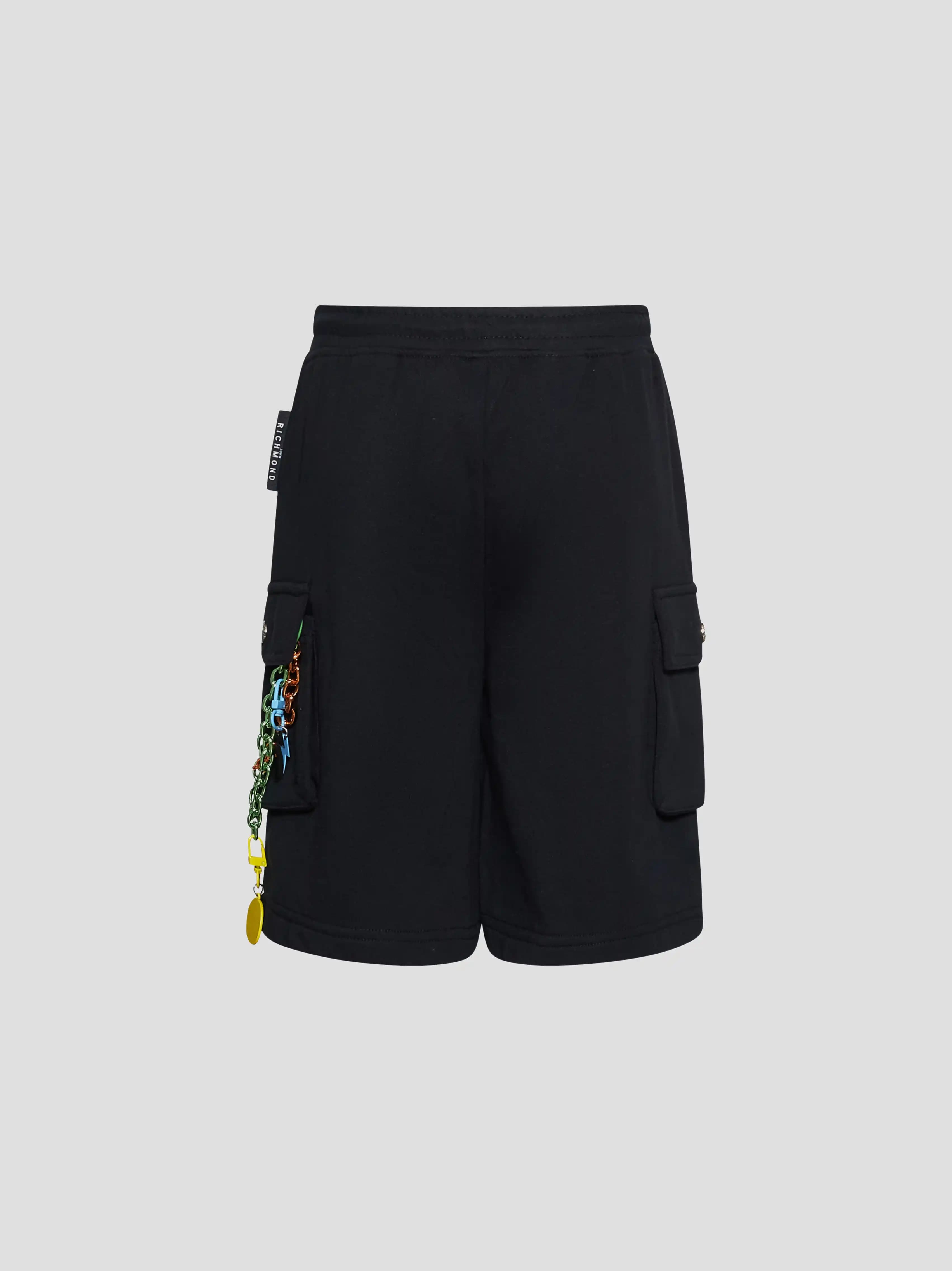 John Richmond Junior Cargo Shorts Matra with JR Logo - 2