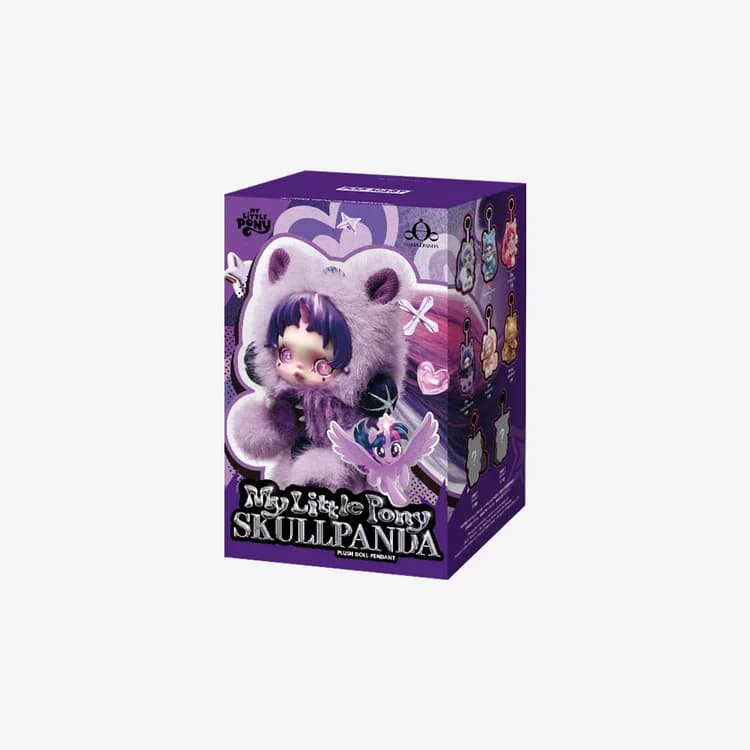 POP MART Skullpanda x My Little Pony Series Plush Doll Pendant – Blind Box Keychain - 2