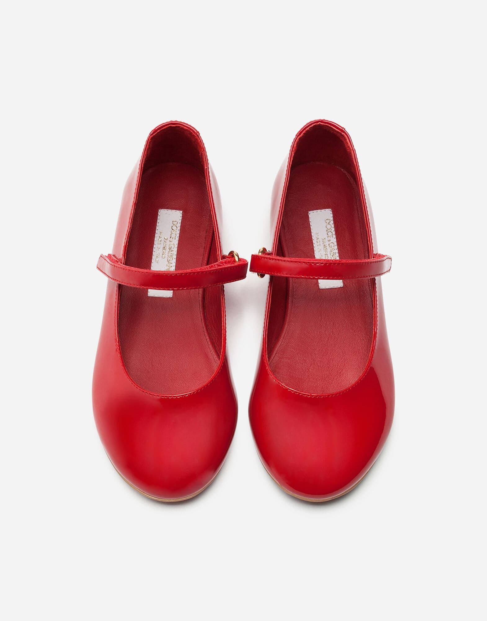 Dolce & Gabbana Kids Patent Leather Mary Janes - 4
