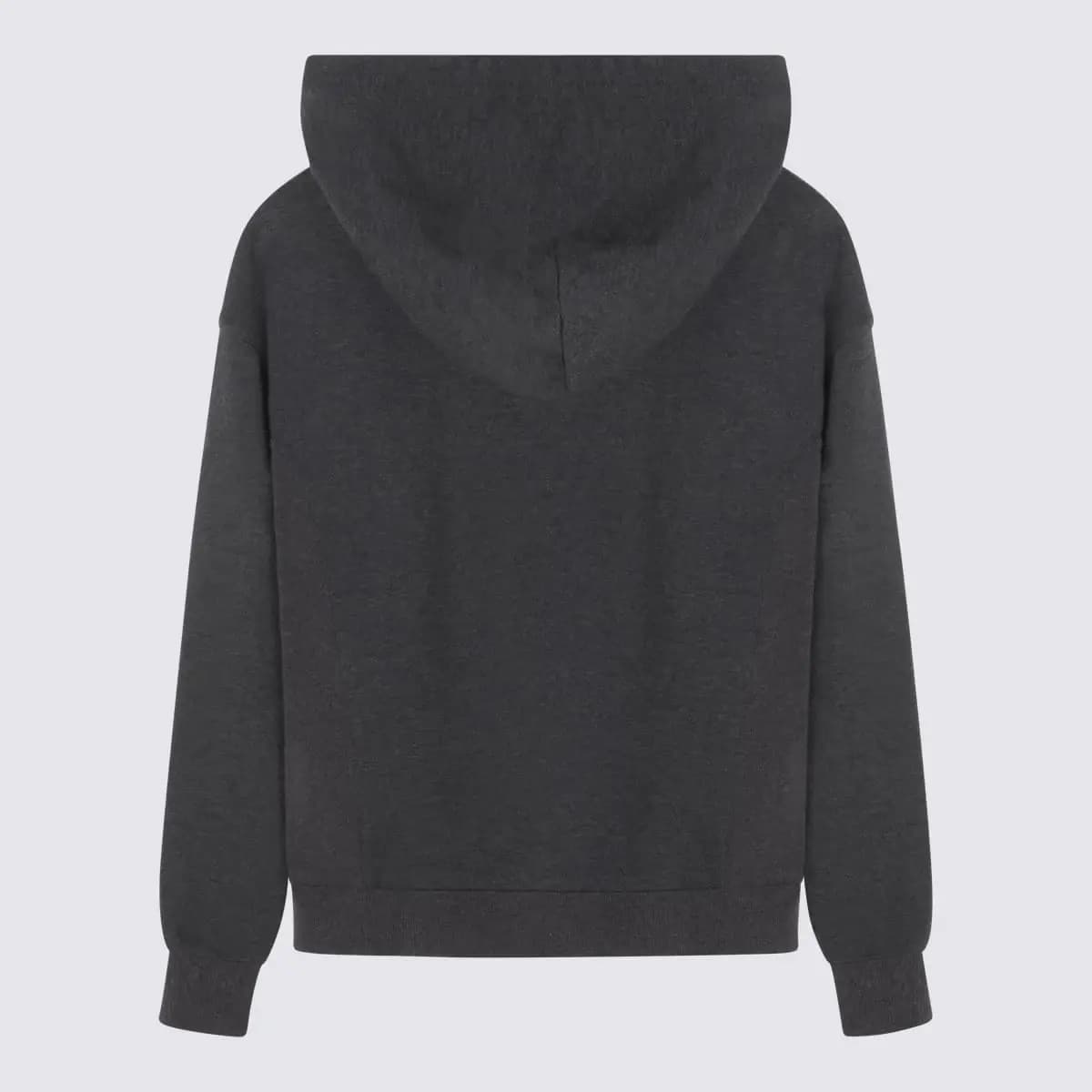 Dolce & Gabbana Kids Melange Hooded Sweatshirt with DG Patch - 2