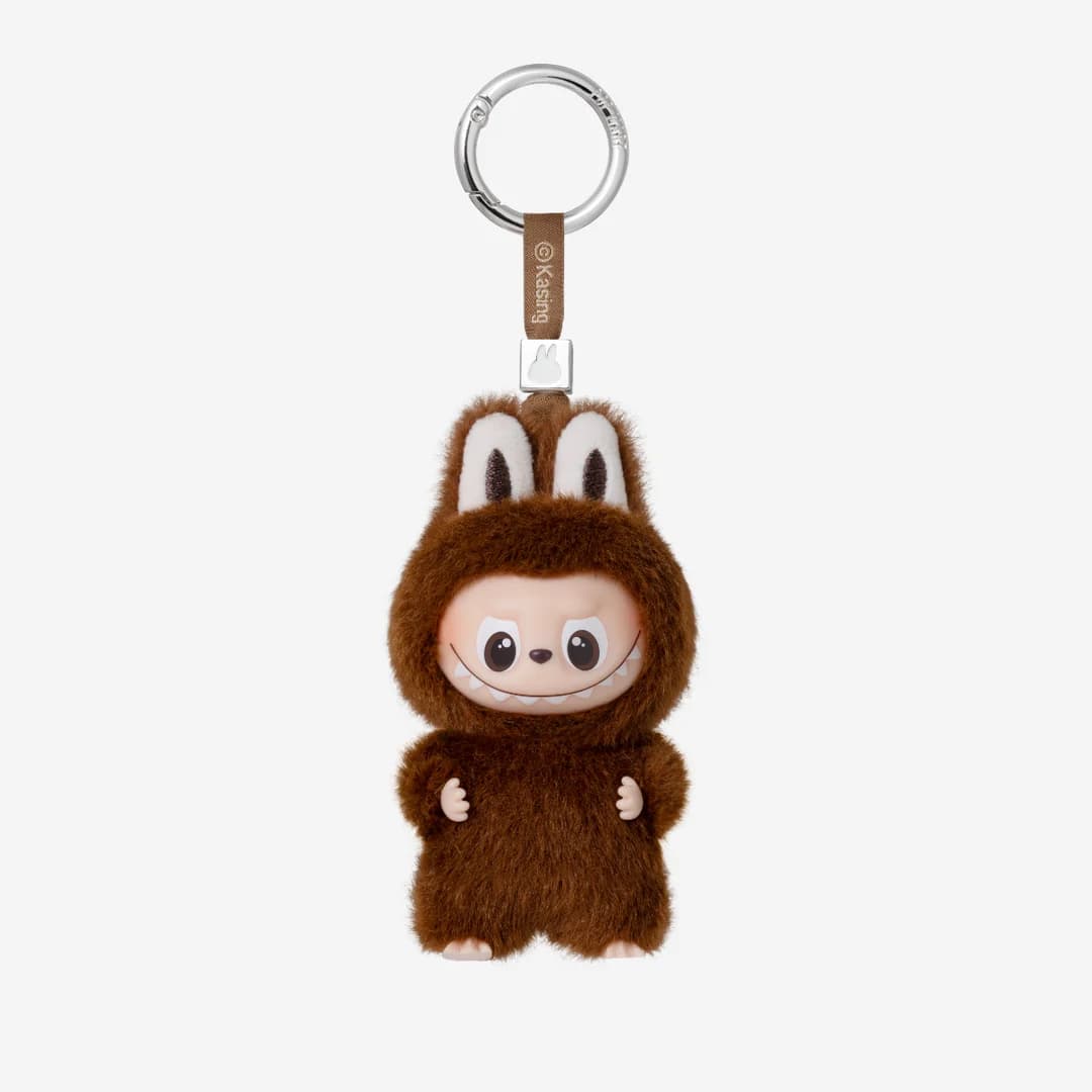 POP MART The Monsters Pin for Love Series Vinyl Plush Pendant – Labubu Alphabet Blind Box Keychain A-M - 1