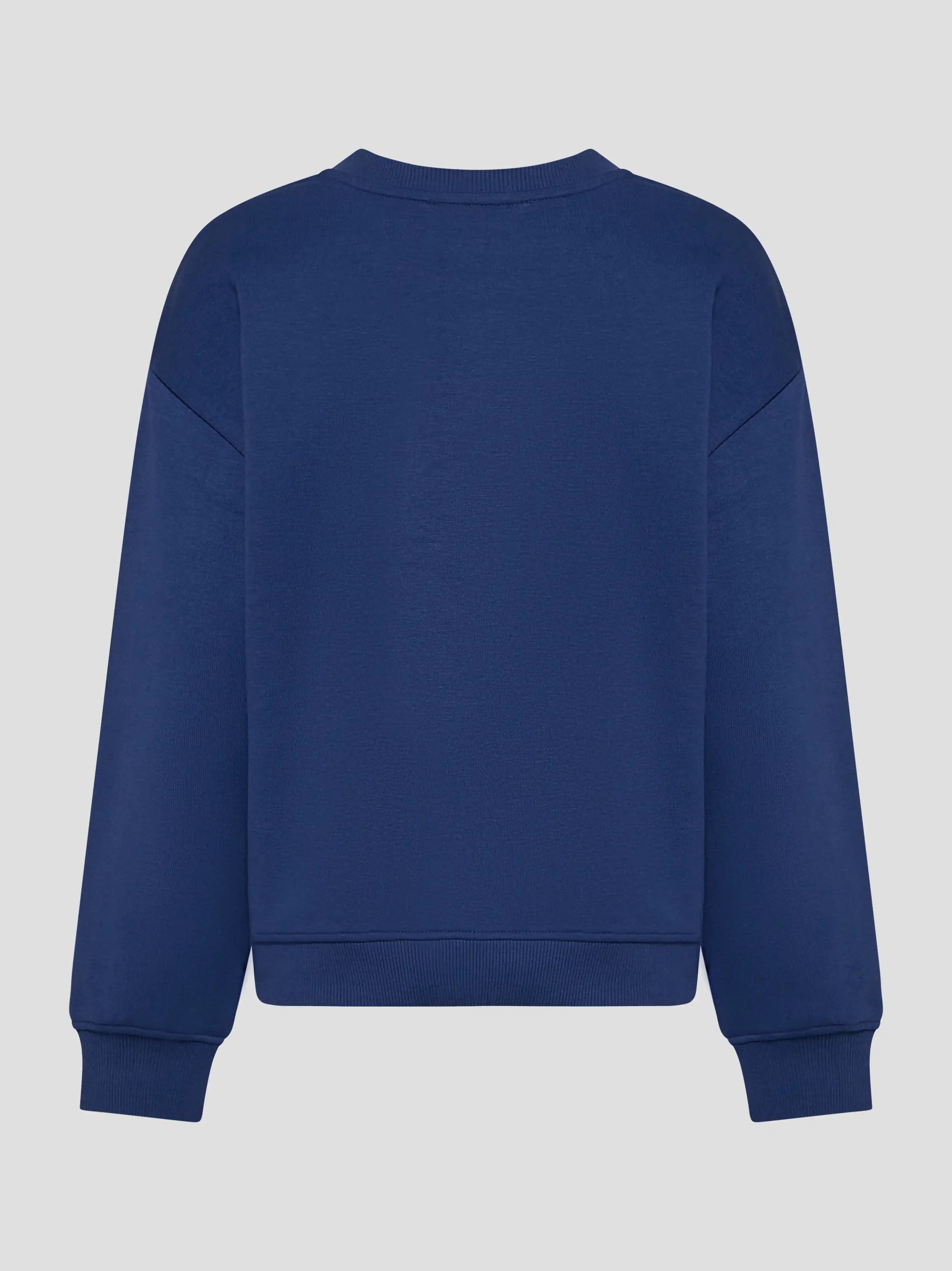 John Richmond Junior Crew-Neck Sweatshirt Oriza with Glitter JOHN RICHMOND Logo - 2