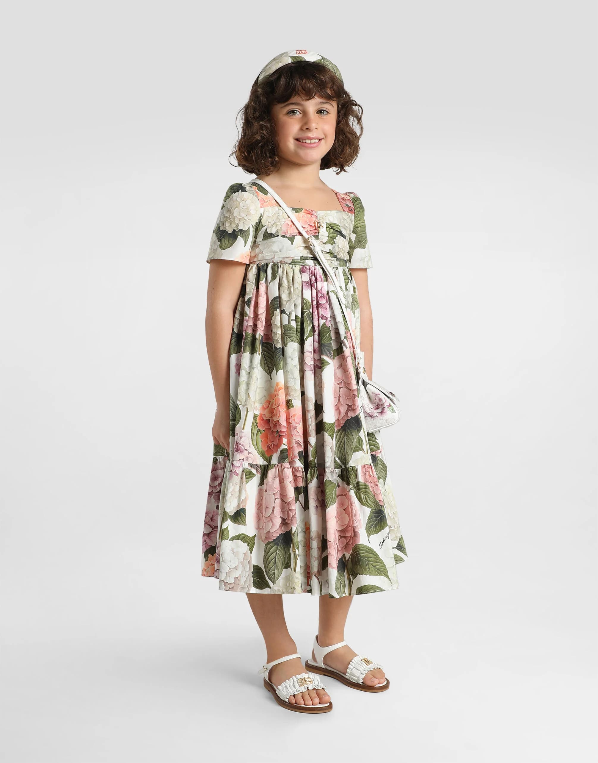 Dolce & Gabbana Kids Nappa Leather Sandals - 5