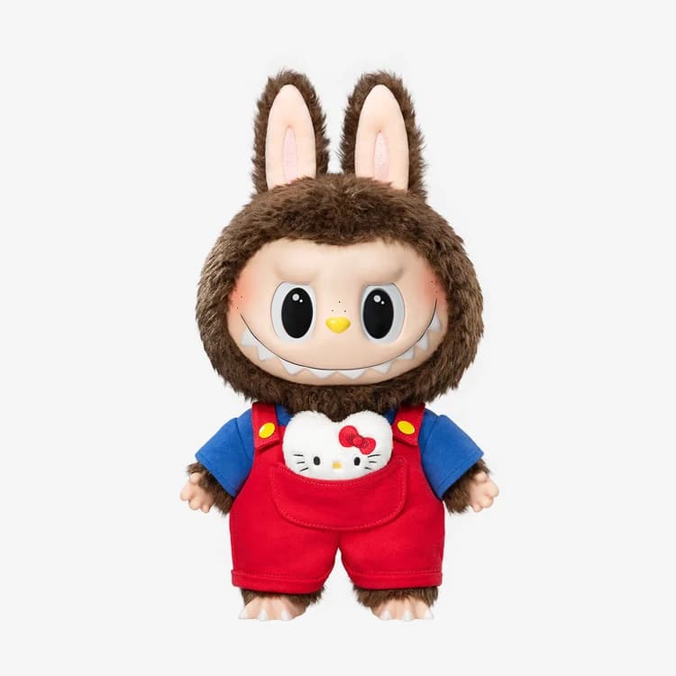 POP MART The Monsters Hello Kitty Vinyl Plush Doll – Large Collectible Labubu x Sanrio Plush (38cm) - 2