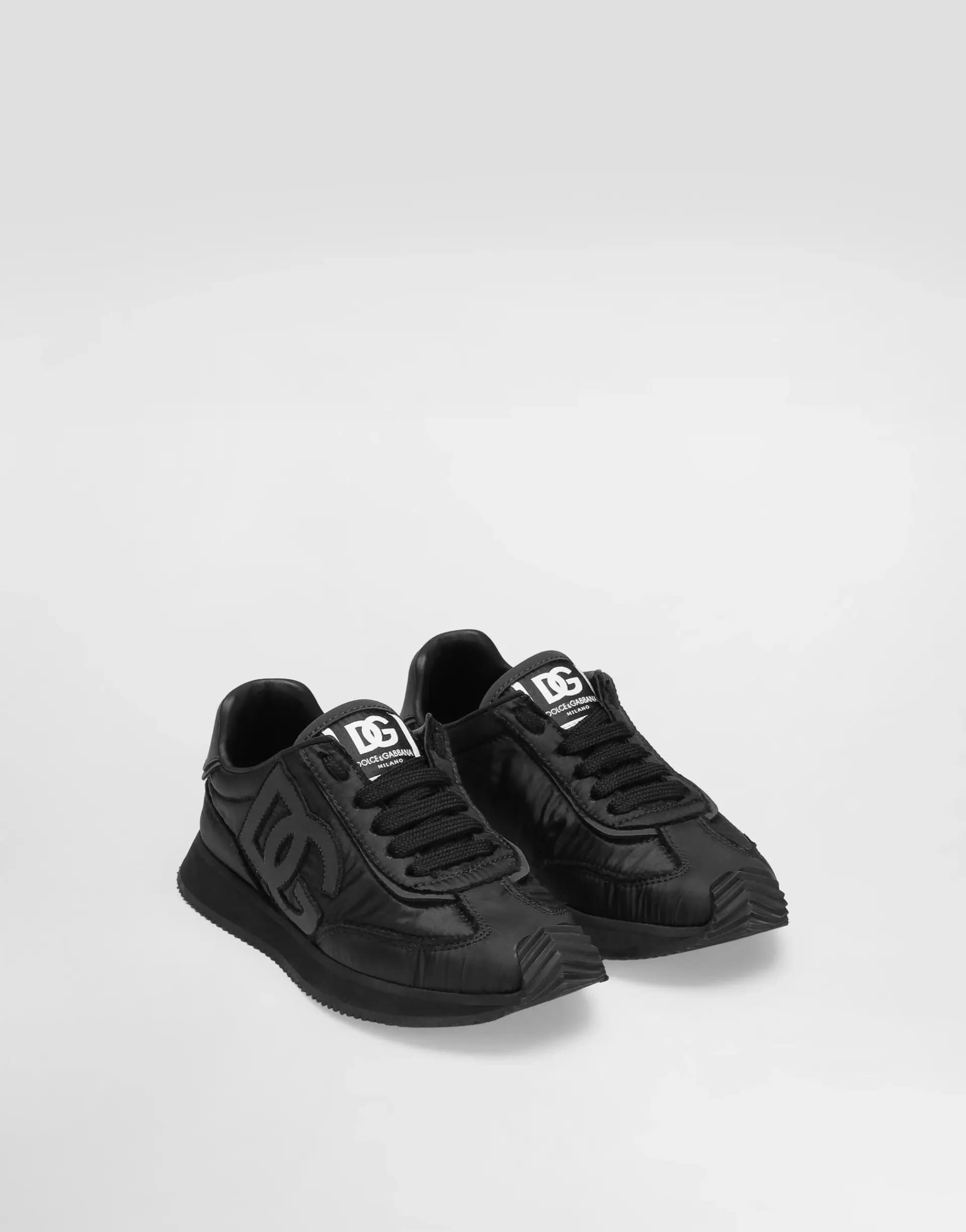 Dolce & Gabbana Kids Sneakers in nylon and nappa calfskin - 2
