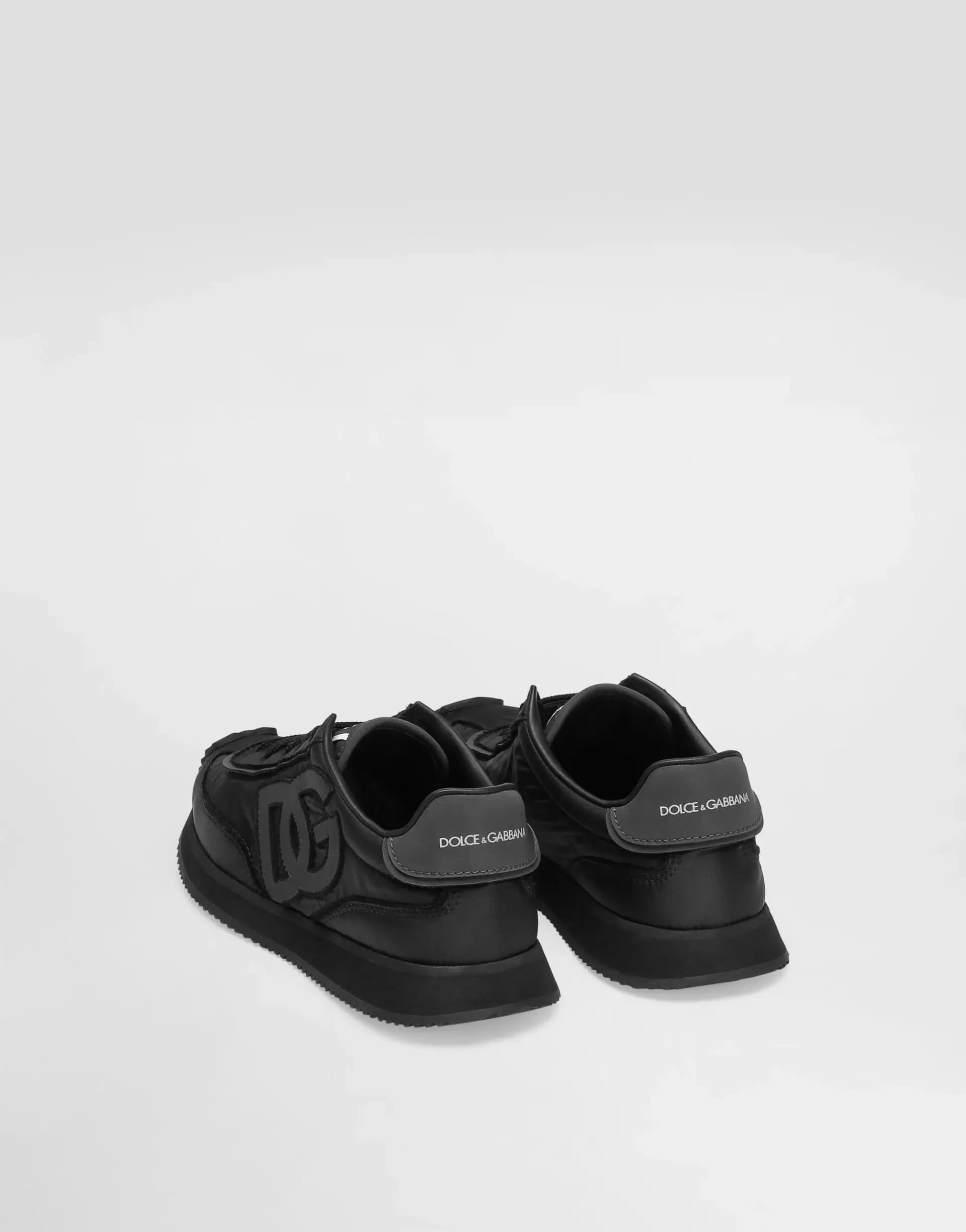 Dolce & Gabbana Kids Sneakers in nylon and nappa calfskin - 3