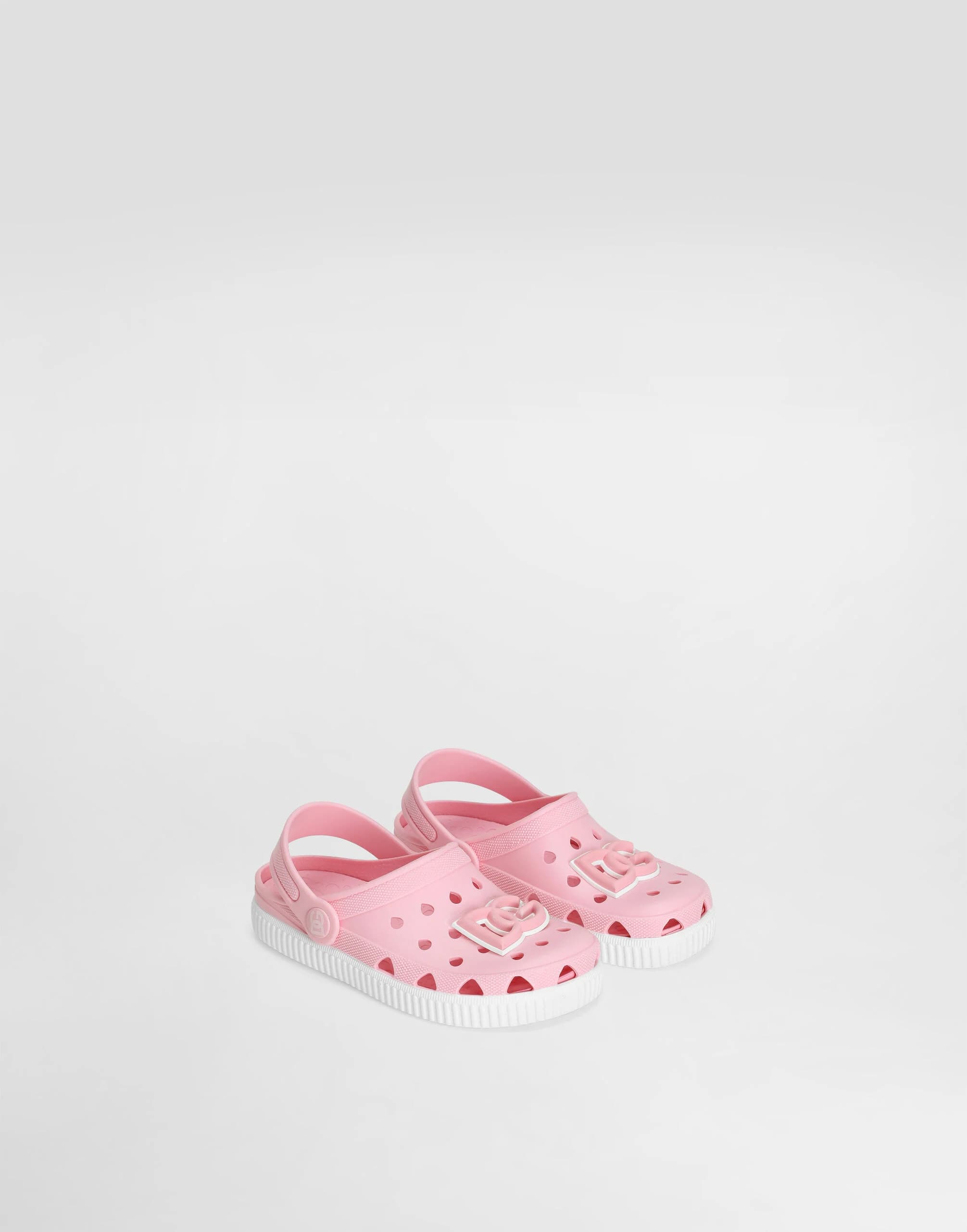 Dolce & Gabbana Kids Rubber Slip-Ons with DG Logo - 2