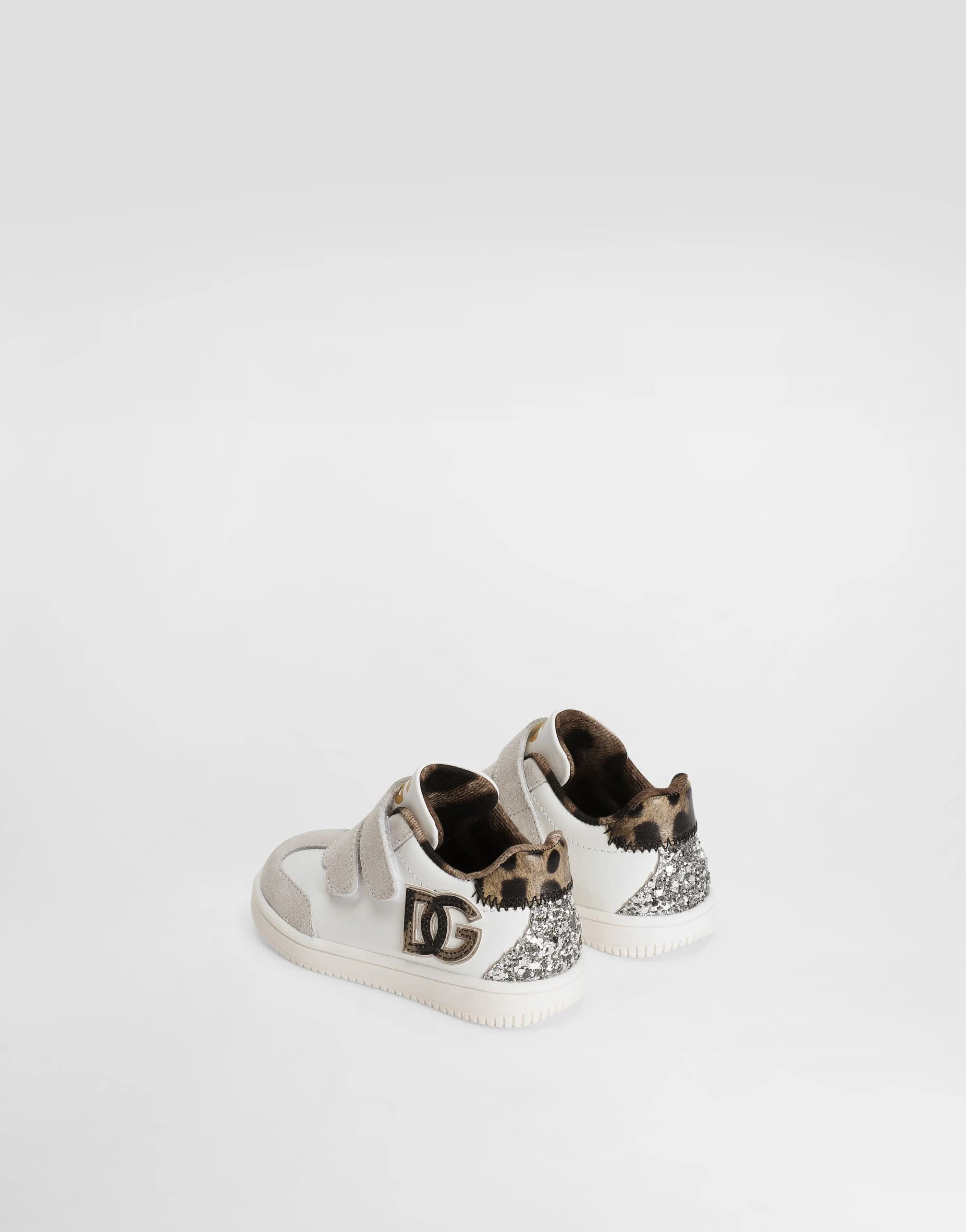 Dolce & Gabbana Kids First Steps DG Original Sneakers in Calfskin - 4