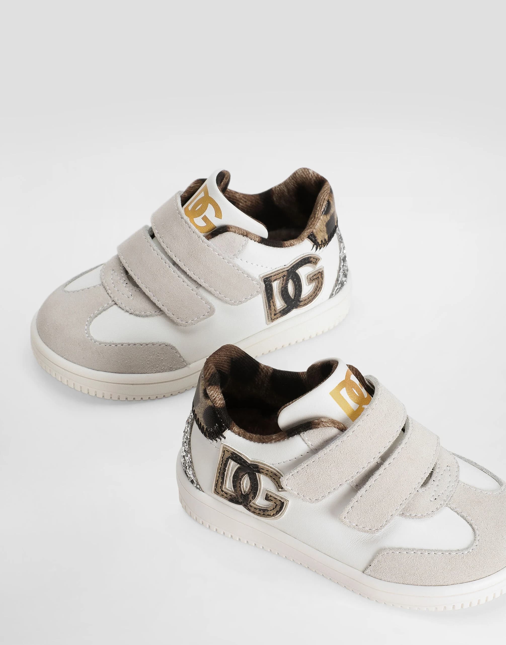 Dolce & Gabbana Kids First Steps DG Original Sneakers in Calfskin - 3