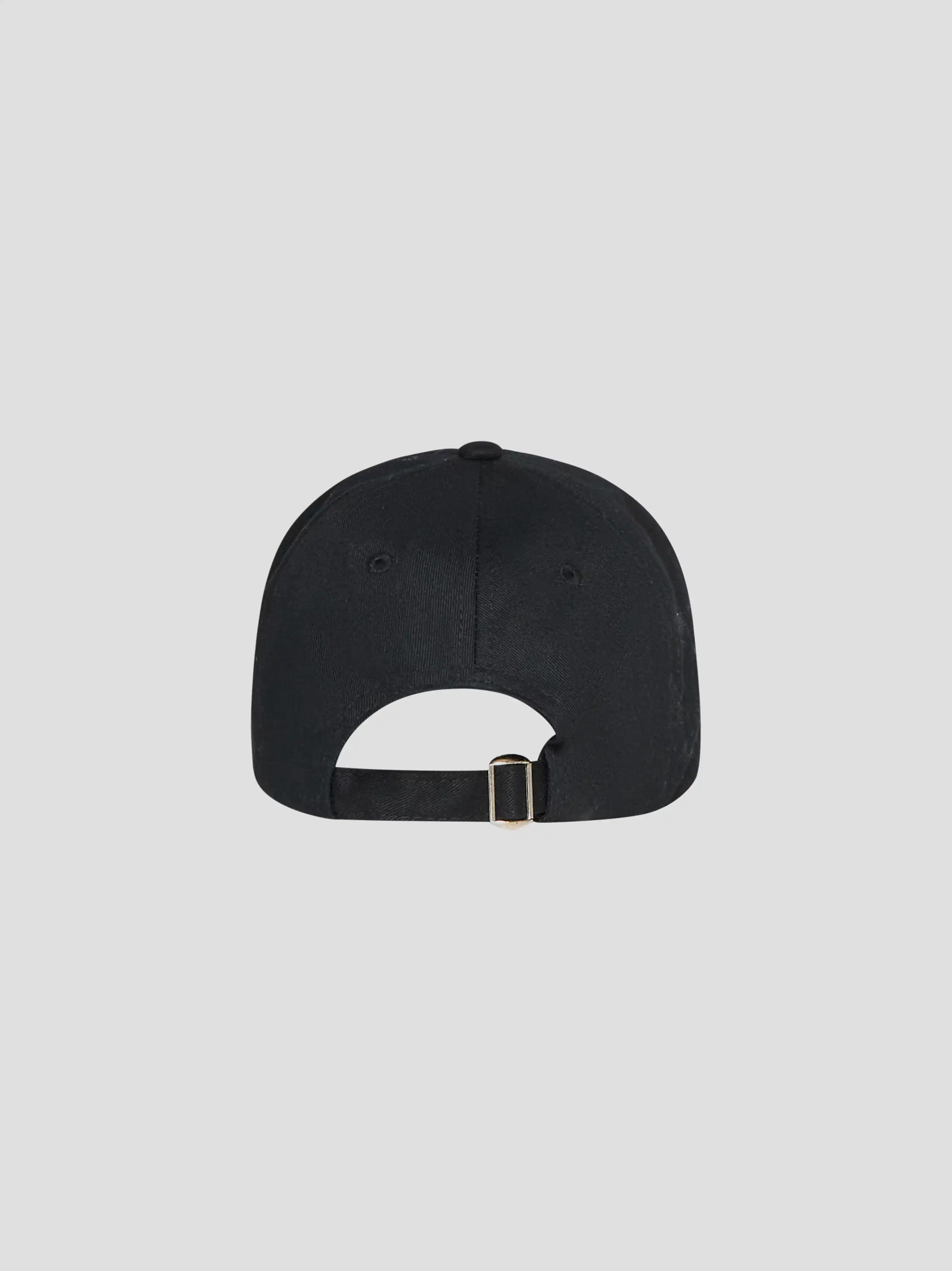 John Richmond Junior Black Baseball Cap THALIO with JOHN RICHMOND Logo  - 3