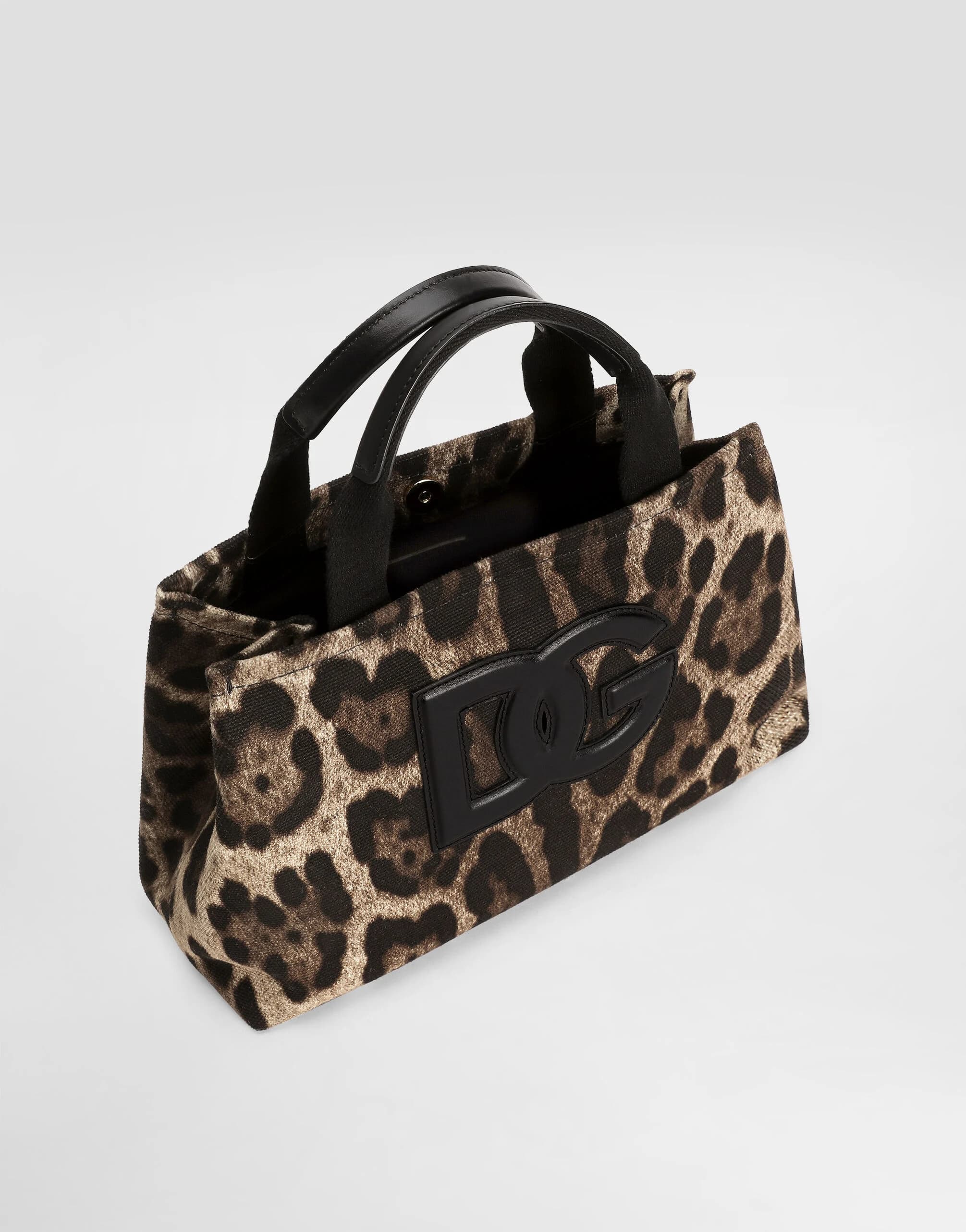Dolce & Gabbana Kids Leo-Print Canvas Tote Bag - 4