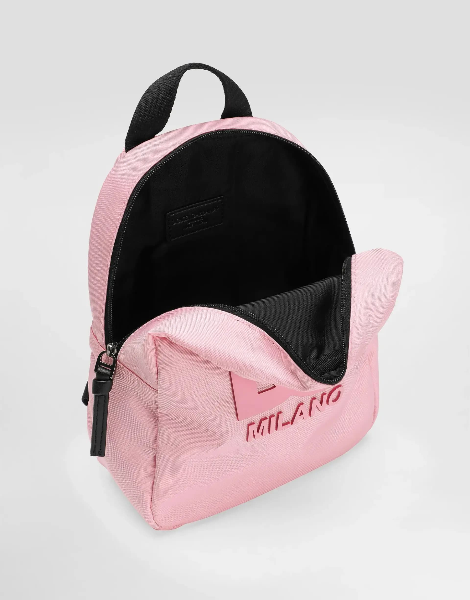 Dolce & Gabbana Kids Nylon backpack with DG rubber patch - 4