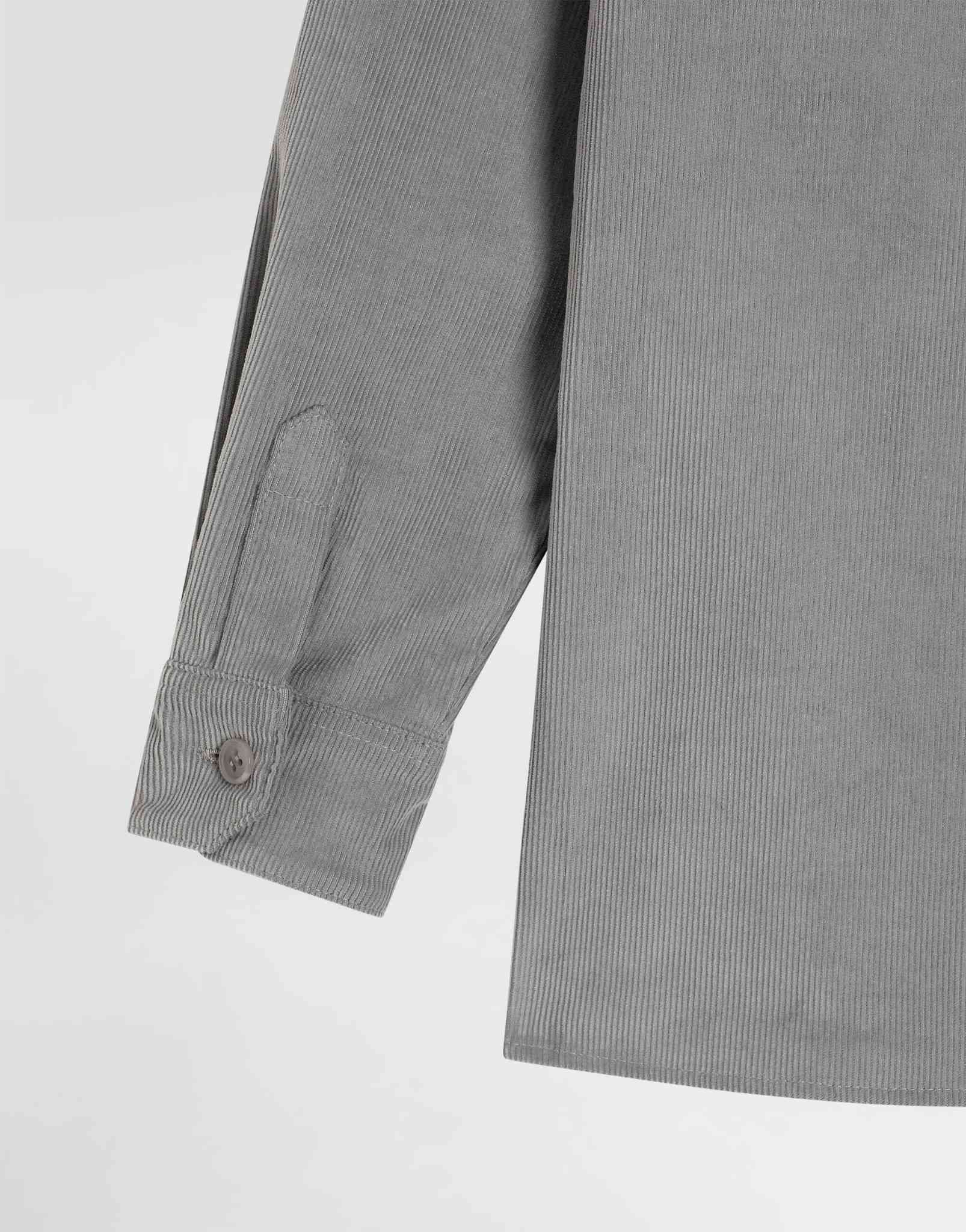 Dolce & Gabbana Kids long-sleeved grey corduroy shirt - 5