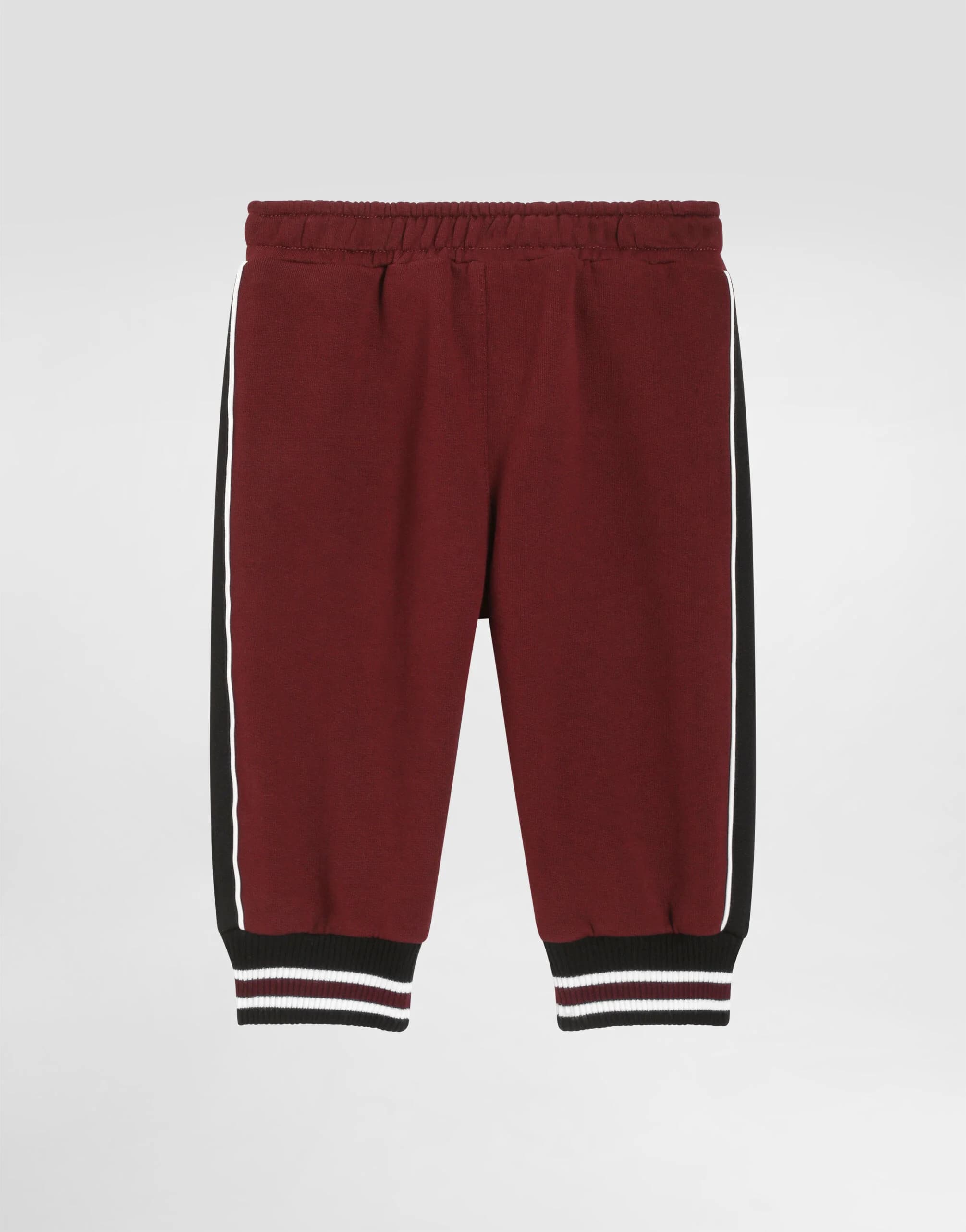 Dolce & Gabbana Kids Cotton Trousers with Embroidered Details - 2