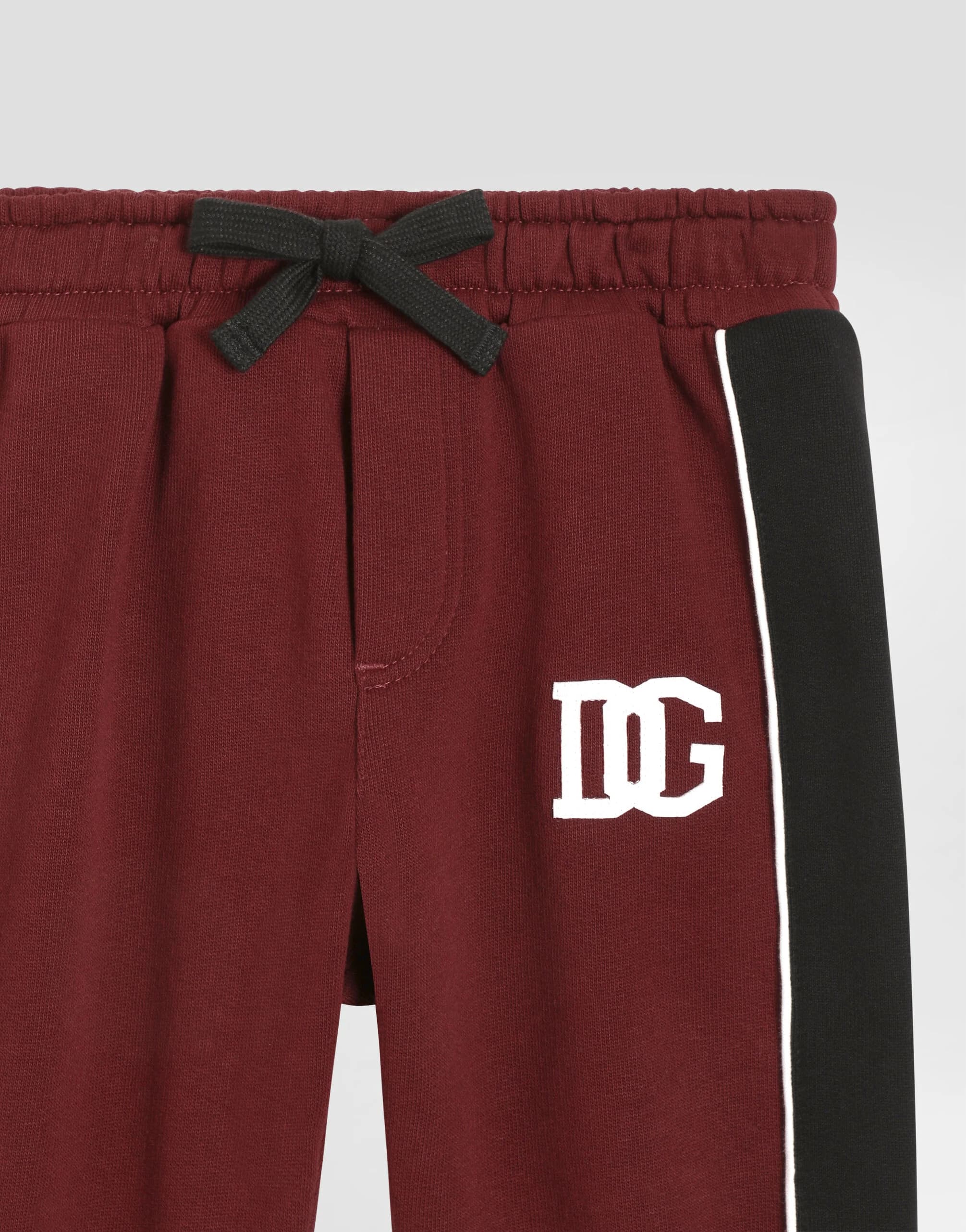 Dolce & Gabbana Kids Cotton Trousers with Embroidered Details - 3