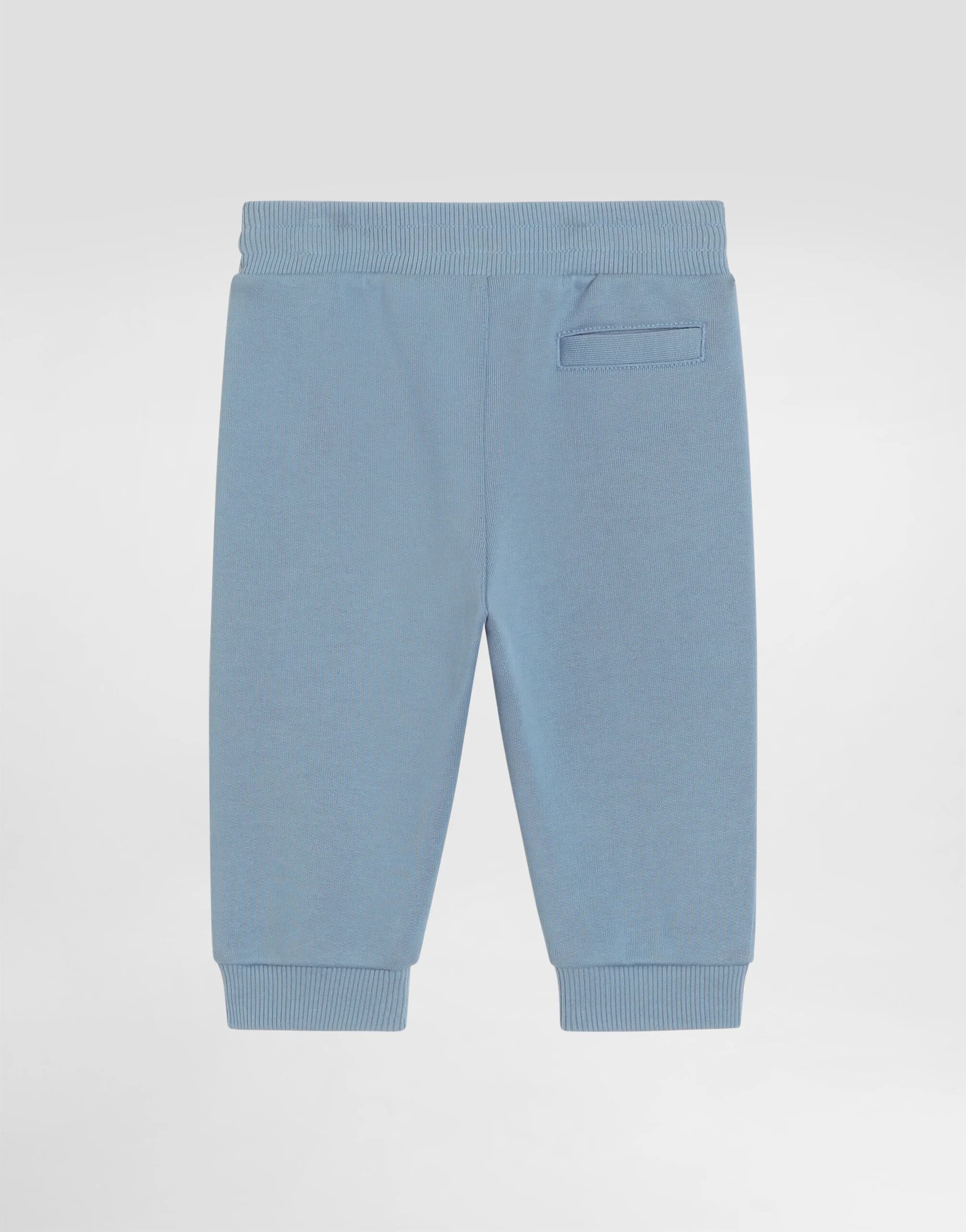 Dolce & Gabbana Kids Sweatpants with Leopard Print and Denim Patches - 2