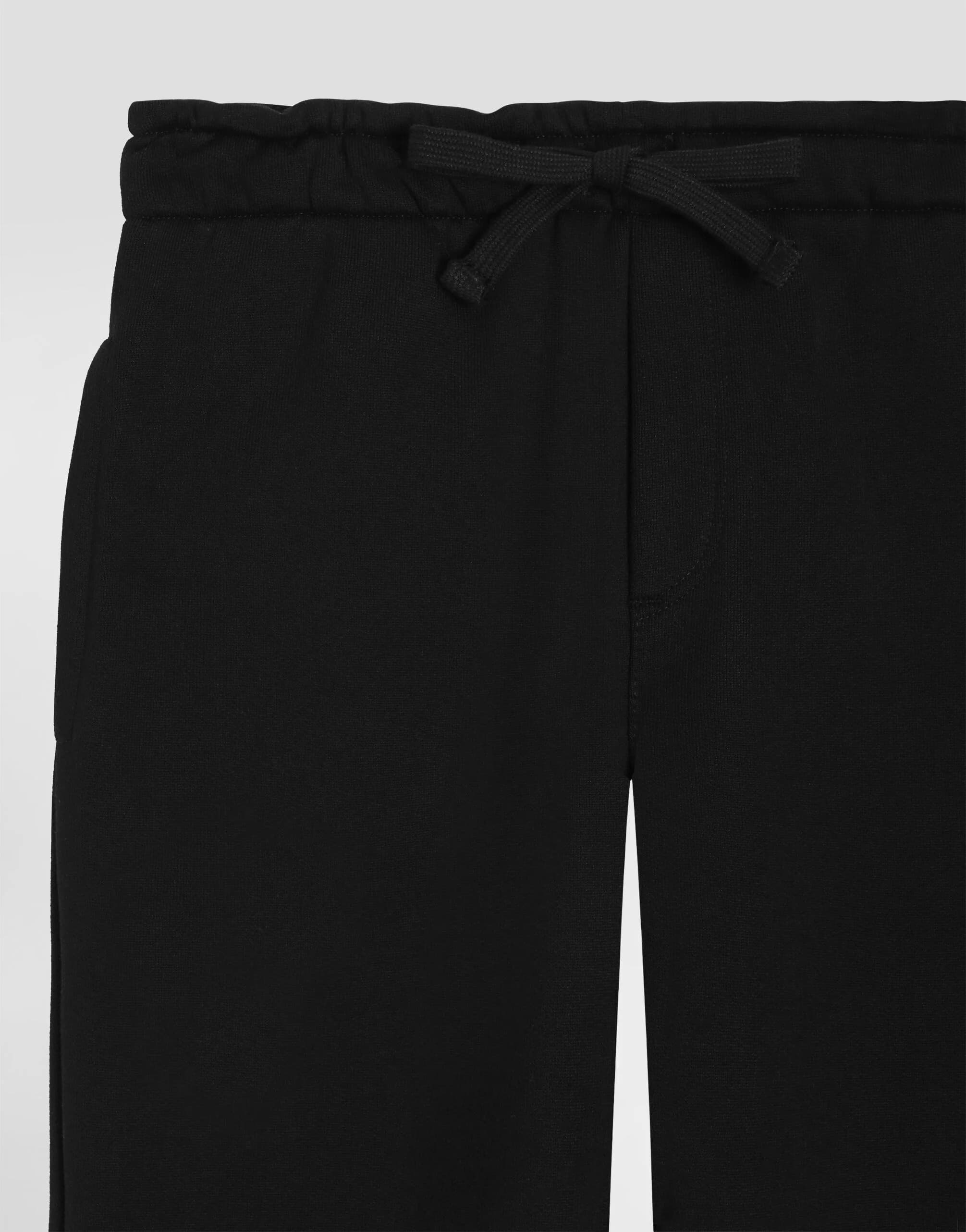 Dolce & Gabbana Kids Cotton Sweatpants with DG Logo - 3