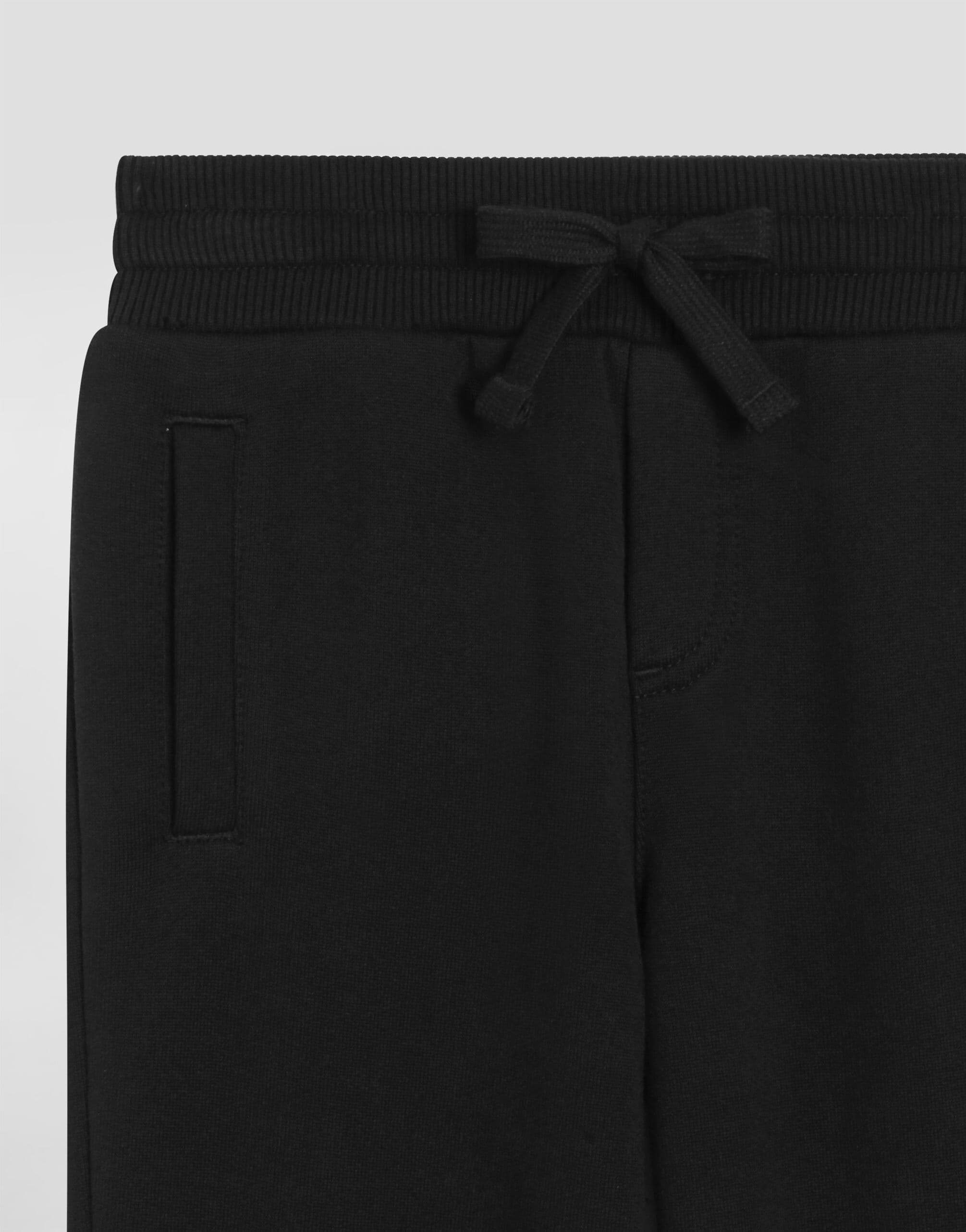 Dolce & Gabbana Kids Cotton Jogging Pants with DG Logo - 3