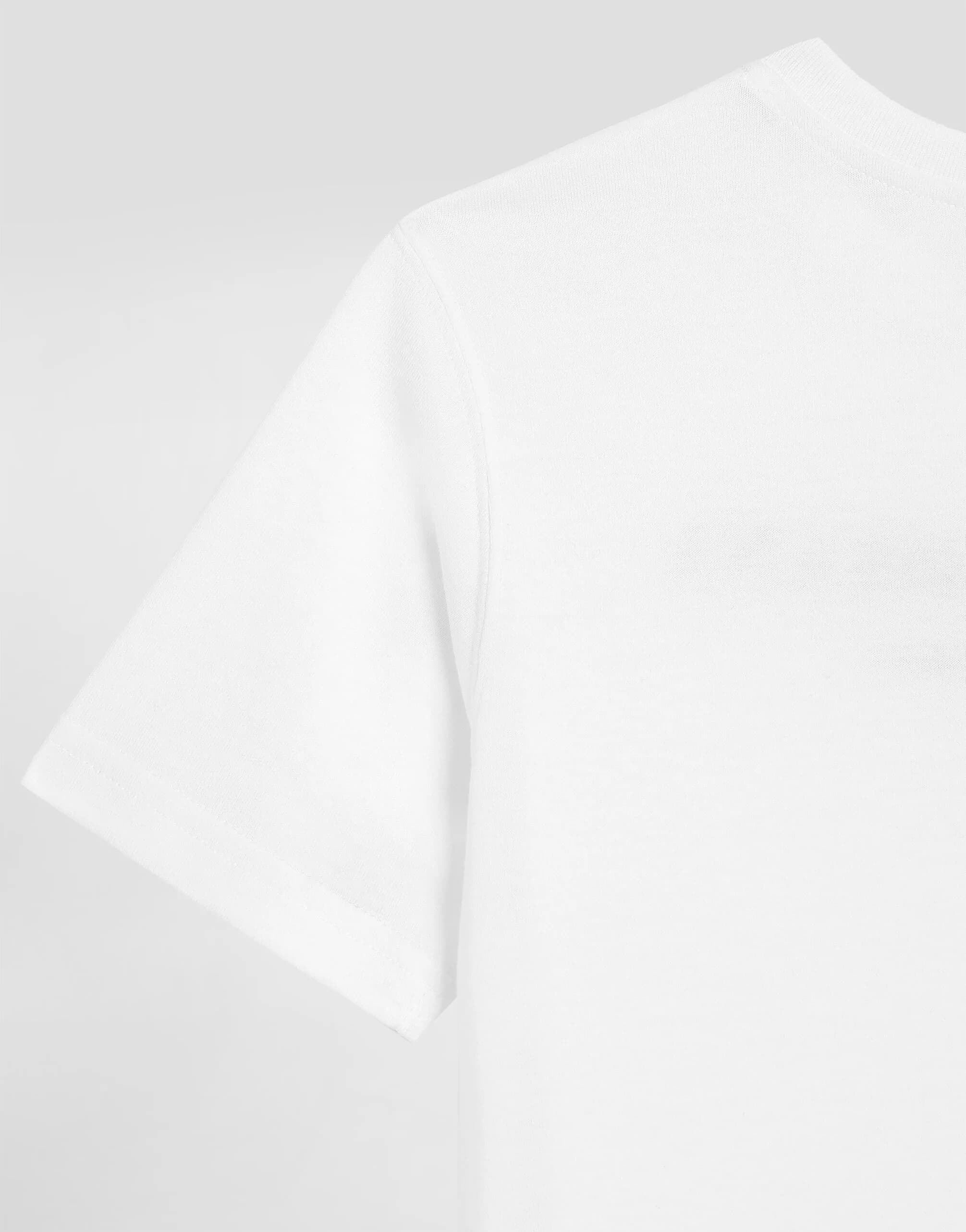 Dolce & Gabbana Kids Signature White Jersey T-Shirt with Bold Front Print - 4