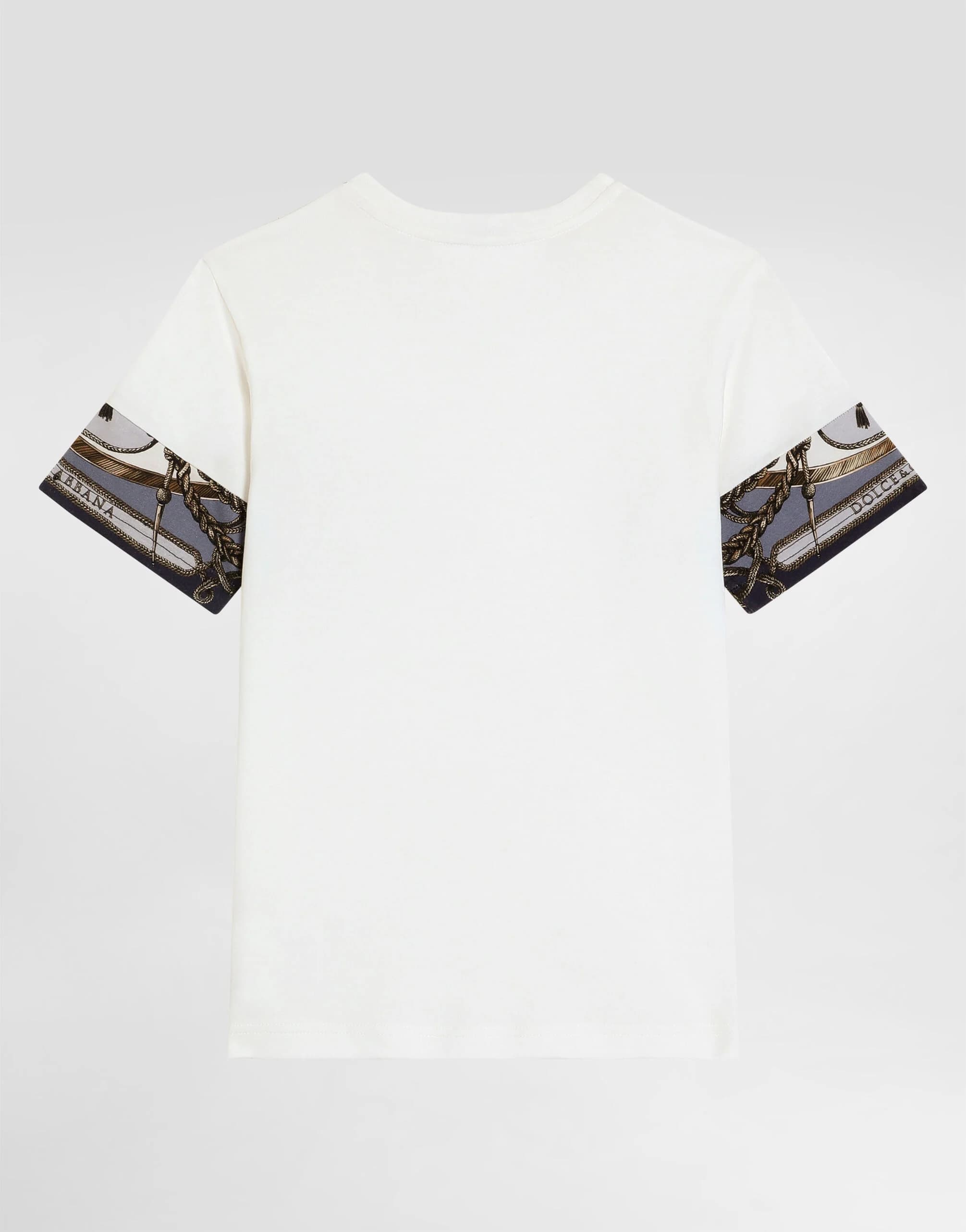 Dolce & Gabbana Kids Cotton T-Shirt with Graphic Print - 2