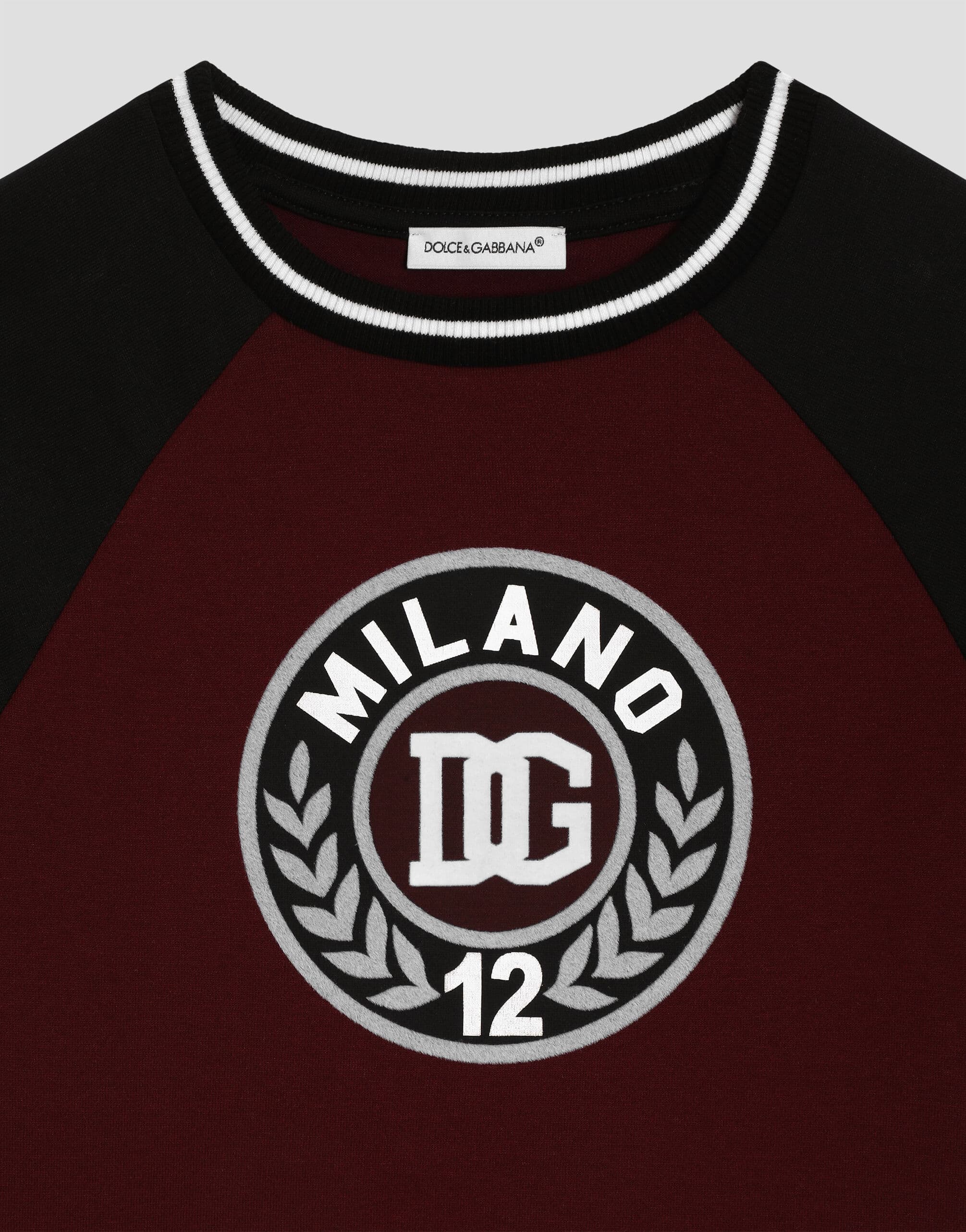 Dolce & Gabbana Kids Cotton Jersey T-Shirt with Print - 3