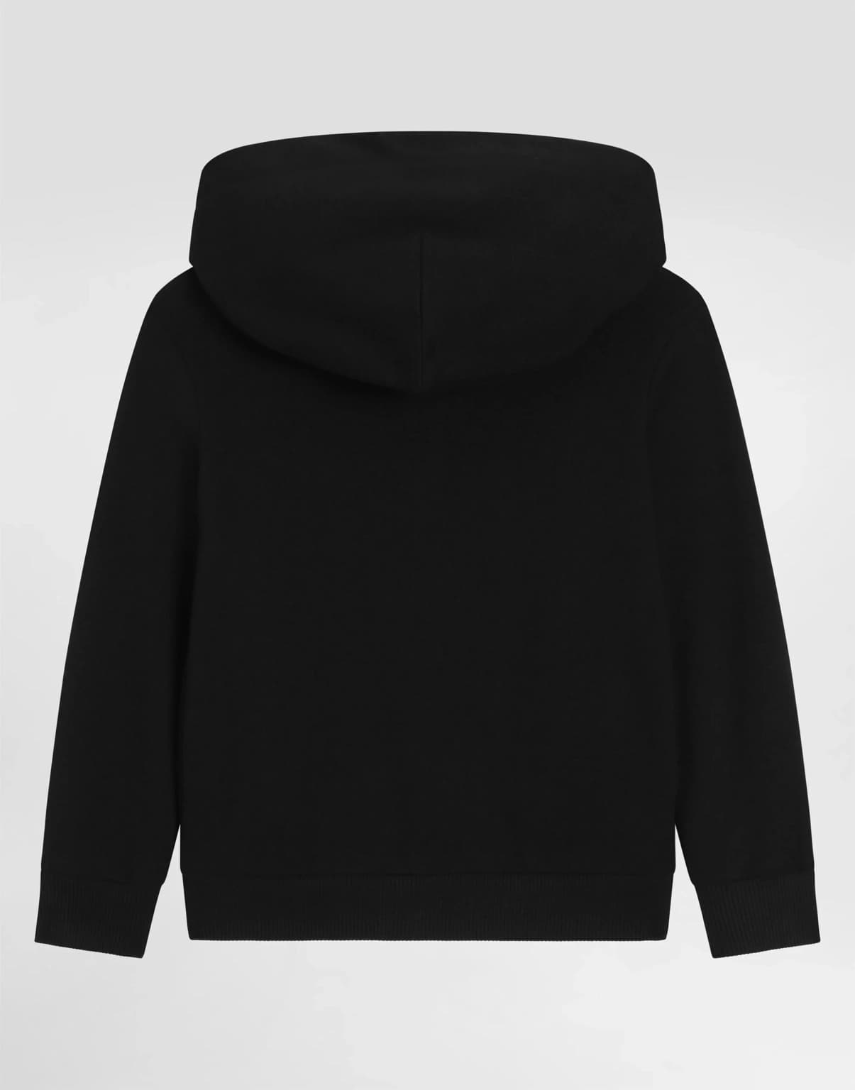 The Dolce & Gabbana Essential Black Zip-Up Hoodie - 6