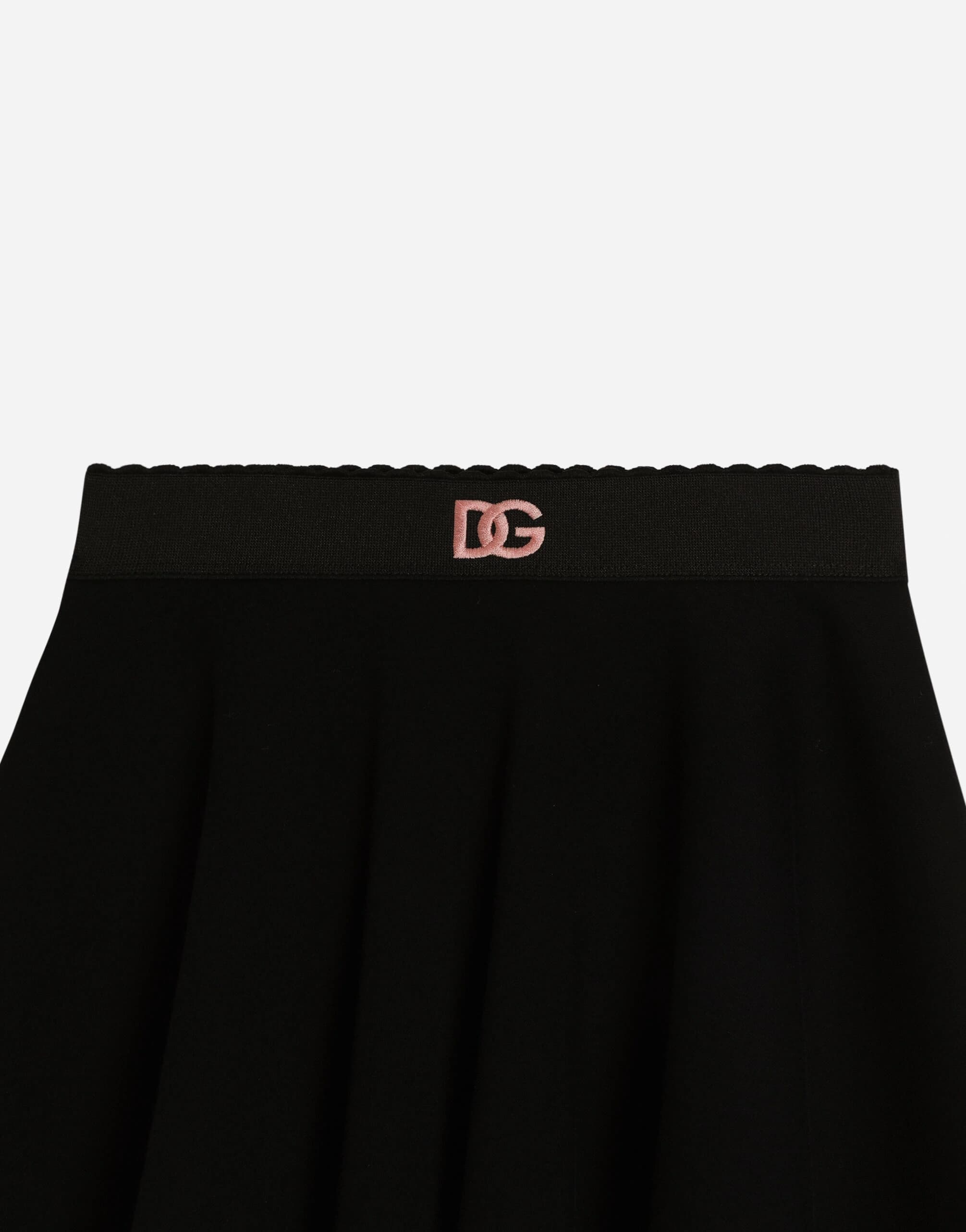 The Dolce & Gabbana Kids Jersey Skirt with DG Logo - 5
