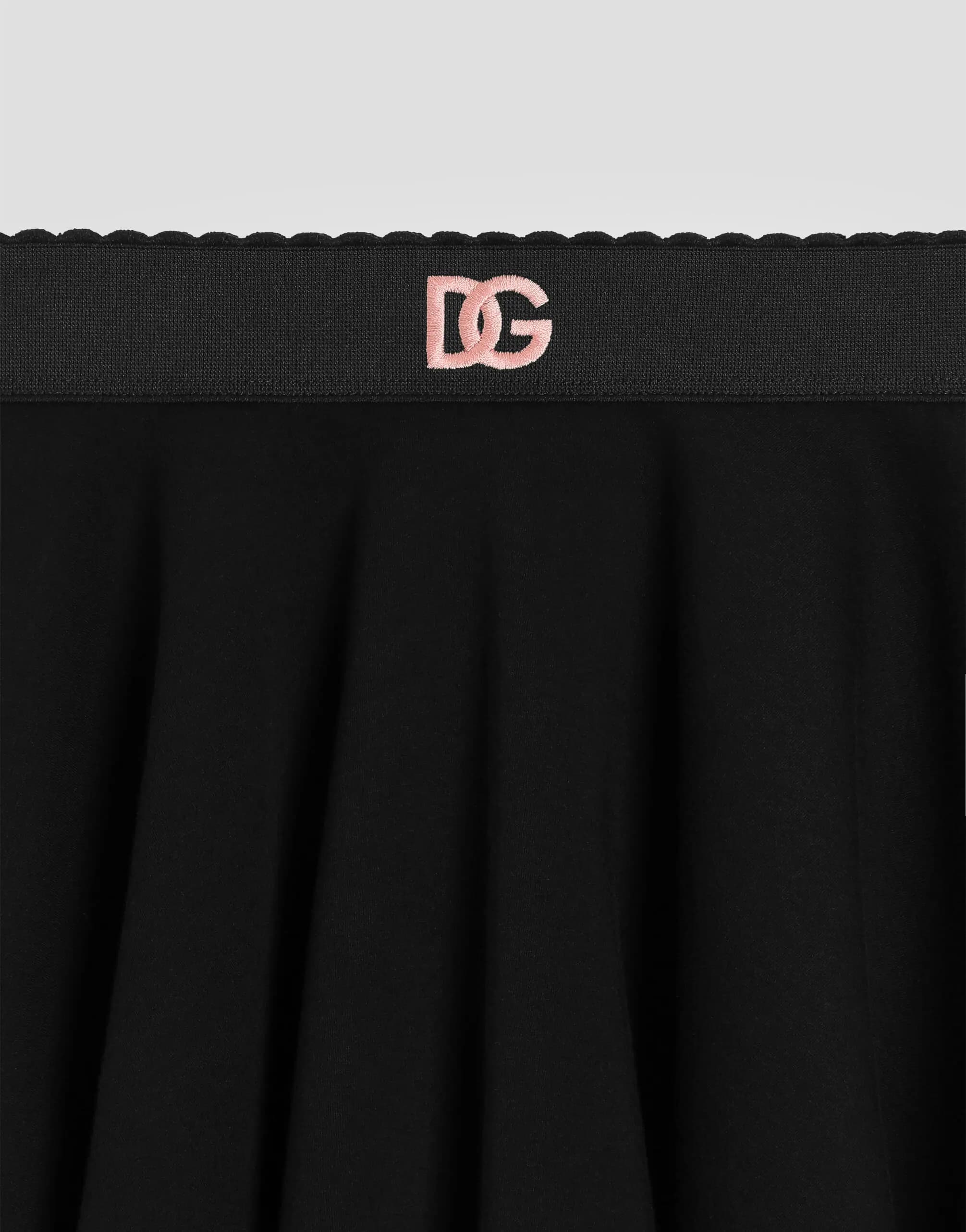 The Dolce & Gabbana Kids Jersey Skirt with DG Logo - 6