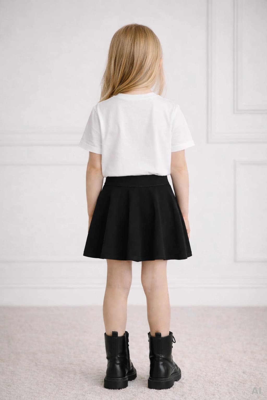 The Dolce & Gabbana Kids Jersey Skirt with DG Logo - 3
