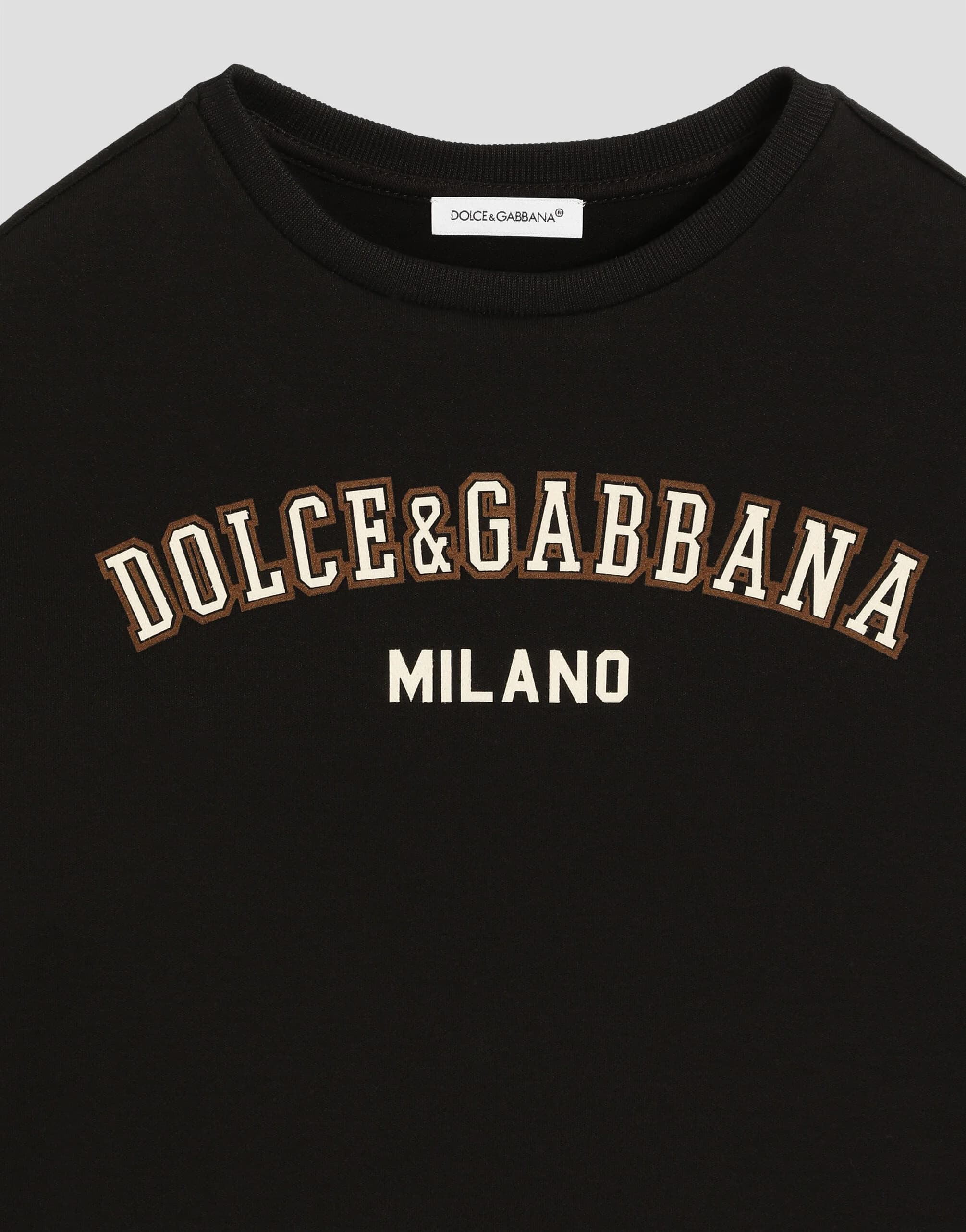 Dolce & Gabbana Kids Cotton Dress with DG Logo - 2