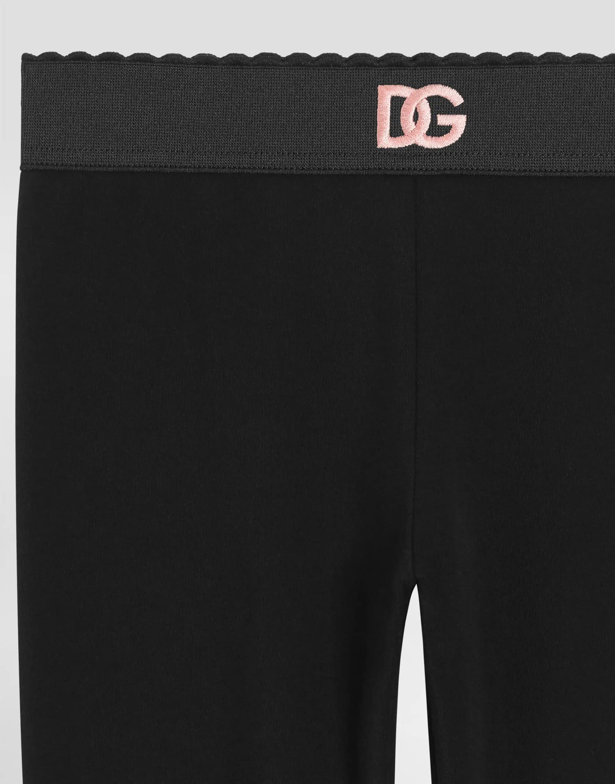 Dolce & Gabbana Kids The Essential Interlock Leggings - 3