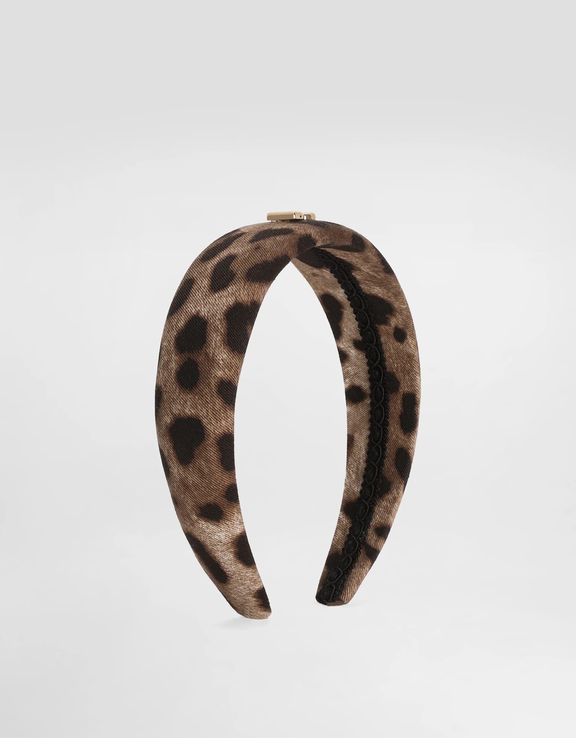 Dolce & Gabbana Kids Leopard-Print Headband - 3