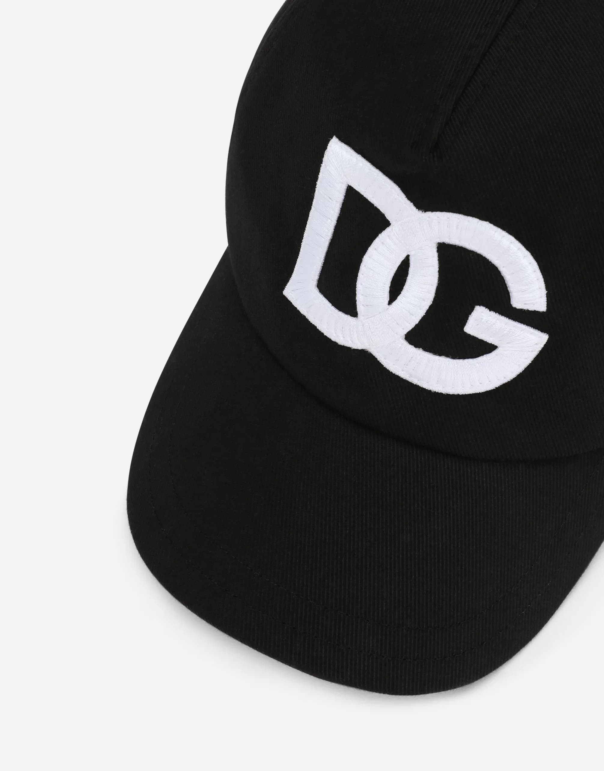 Dolce & Gabbana Kids' Baseball Cap with DG Logo Embroidery - 2