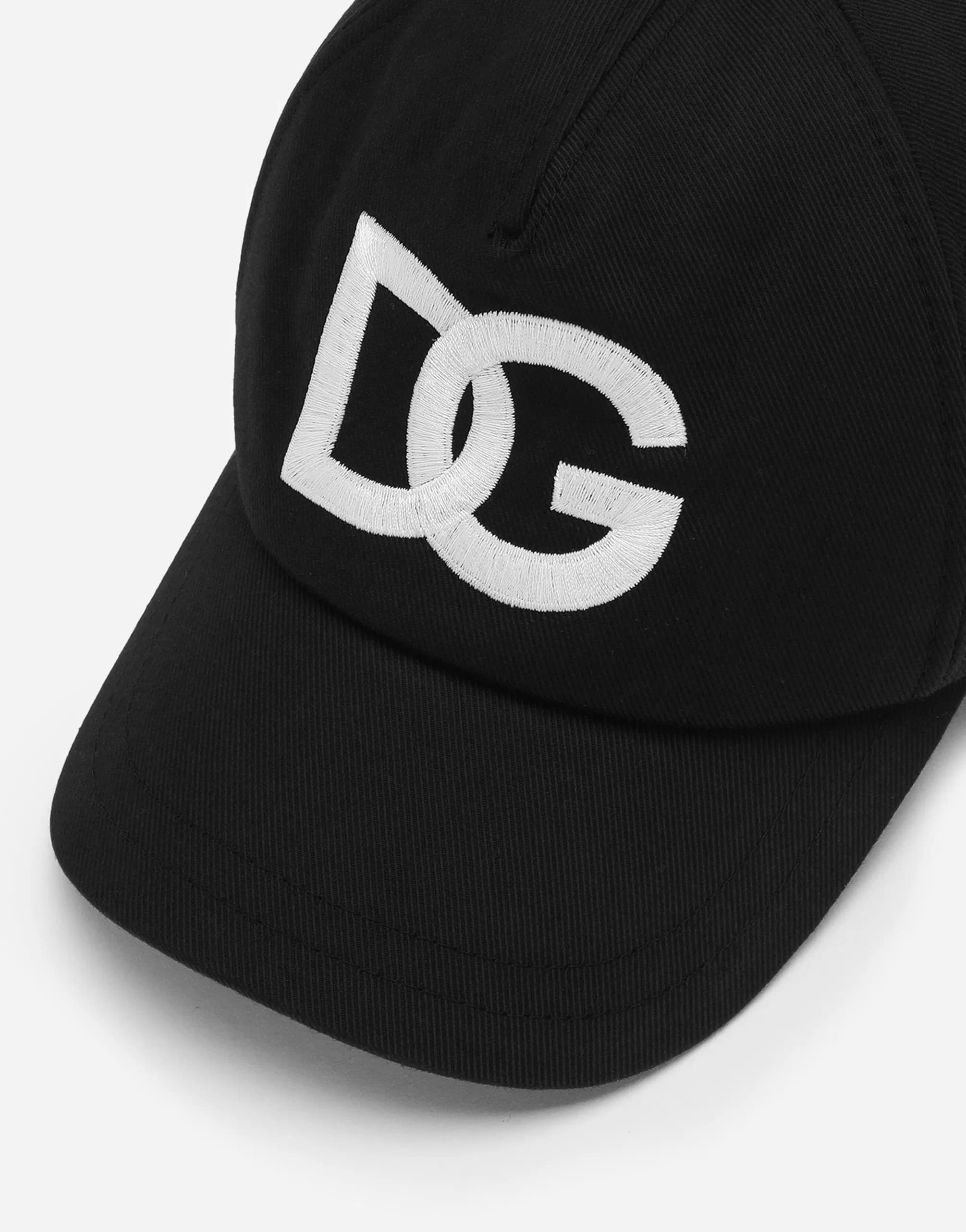 Dolce & Gabbana Kids' Baseball Cap with DG Logo Embroidery - 4
