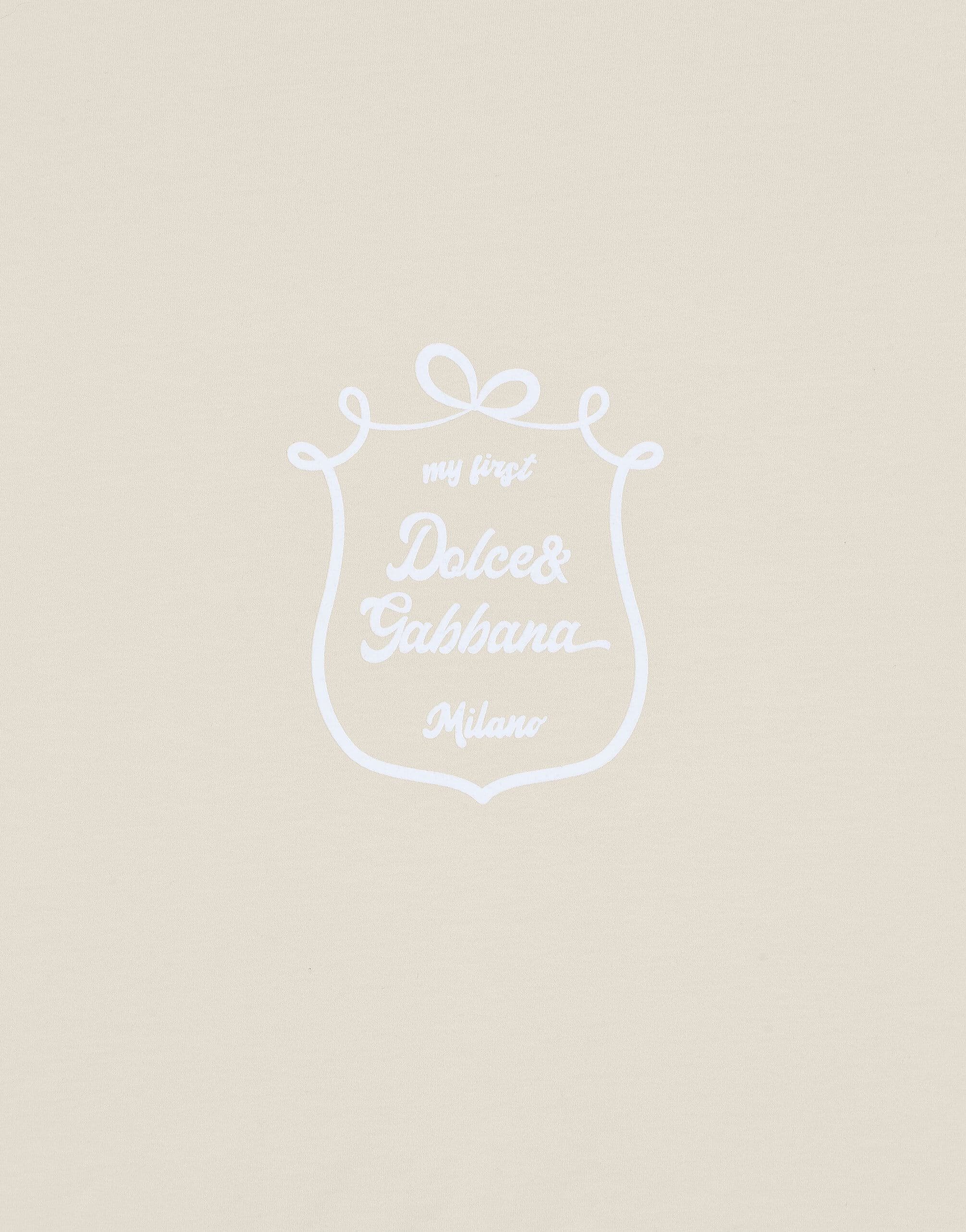 Dolce & Gabbana Kids Cotton Blanket My First with DG Print - 3