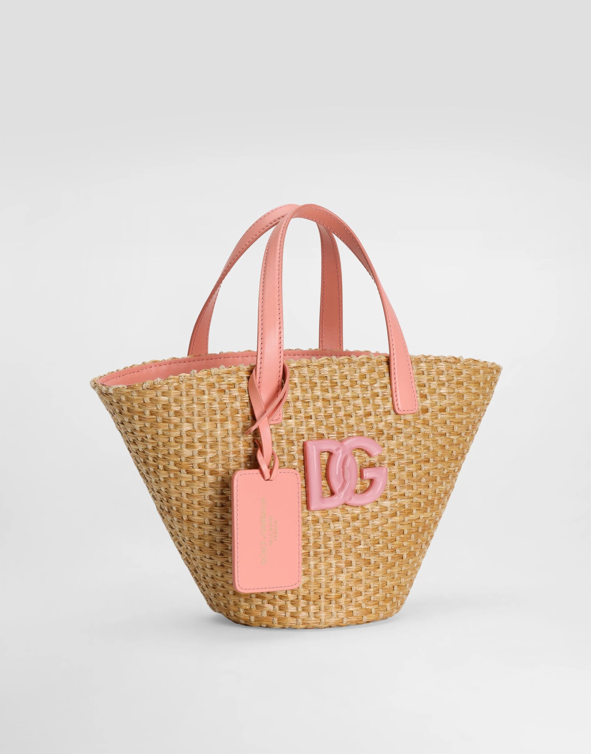 Dolce & Gabbana Kids' Multicoloured Bag with DG Logo in Plexi