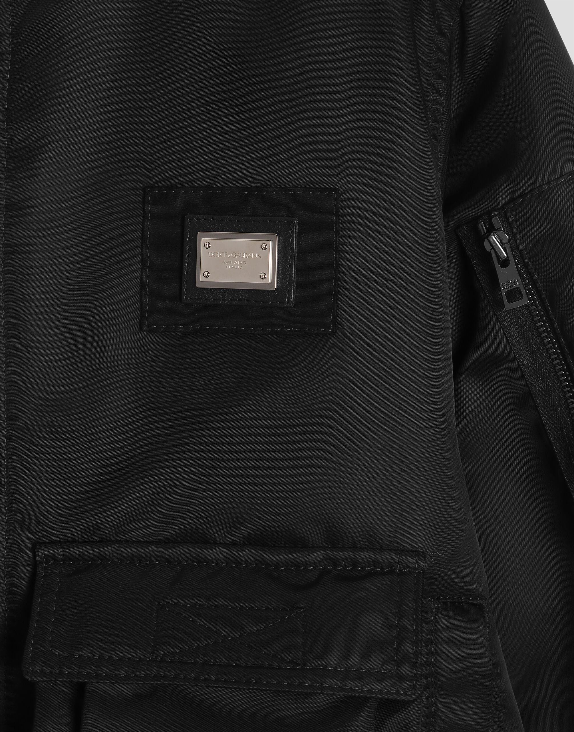 Dolce & Gabbana Kids' Gabardine Bomber Jacket